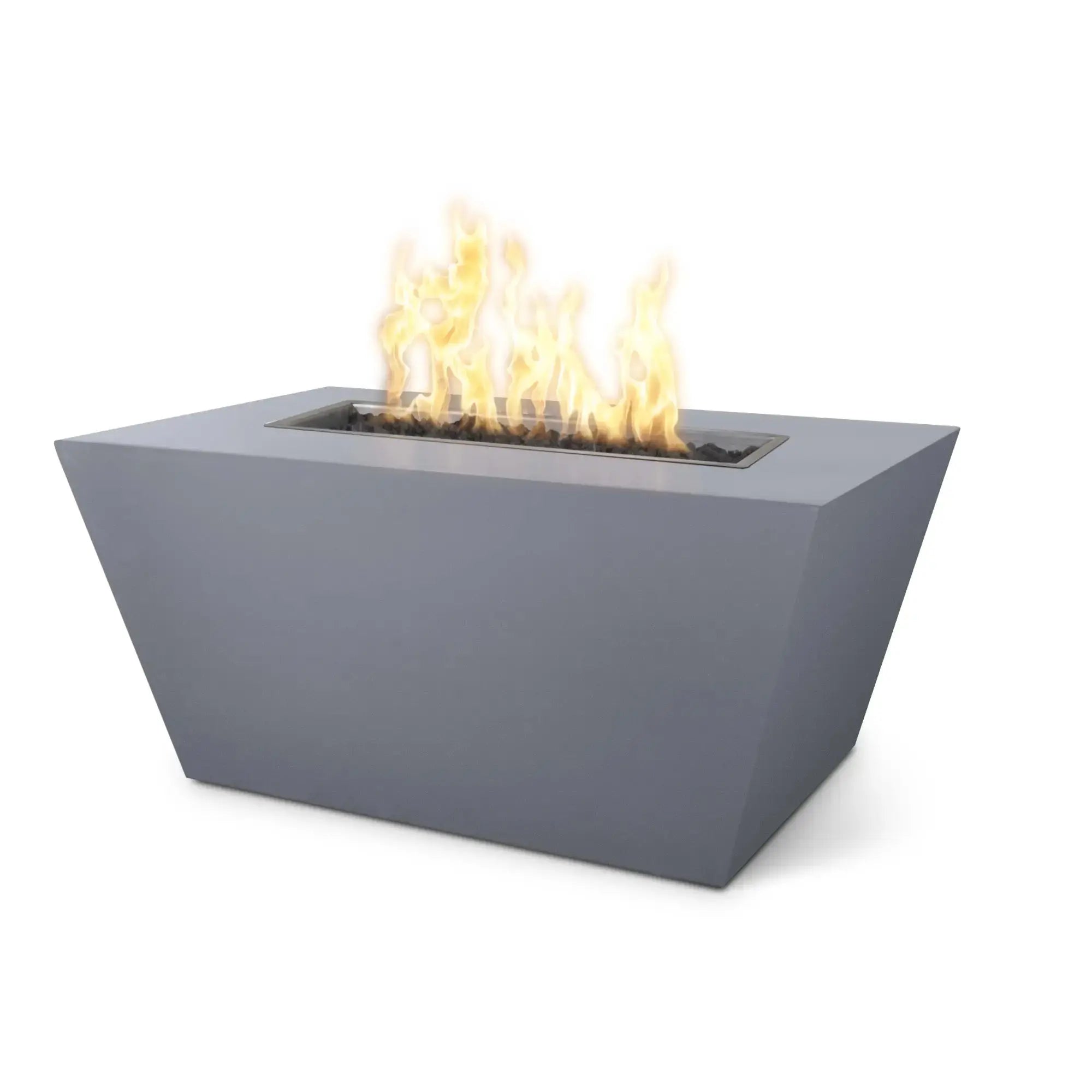 Mesa 48" Rectangular Steel Gas Fire Pit – The Outdoor Plus The Outdoor Plus
