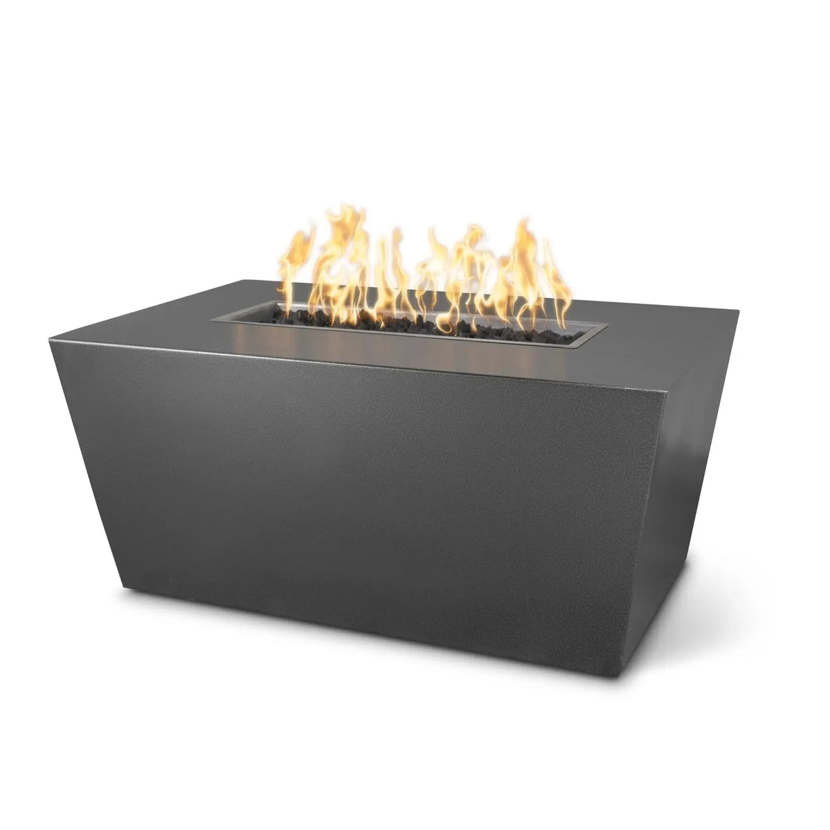 Mesa 48" Rectangular Steel Gas Fire Pit – The Outdoor Plus The Outdoor Plus