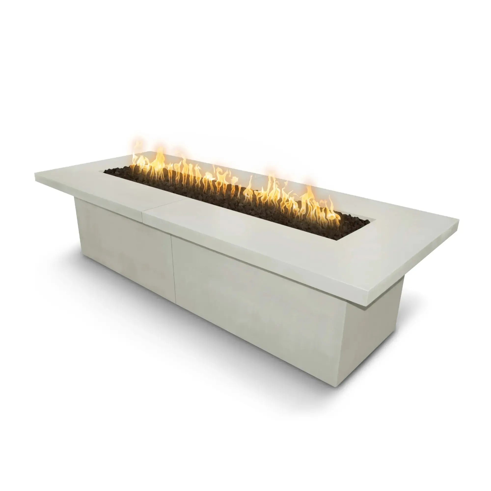 Newport 72" Rectangular Concrete Gas Fire Table – The Outdoor Plus The Outdoor Plus