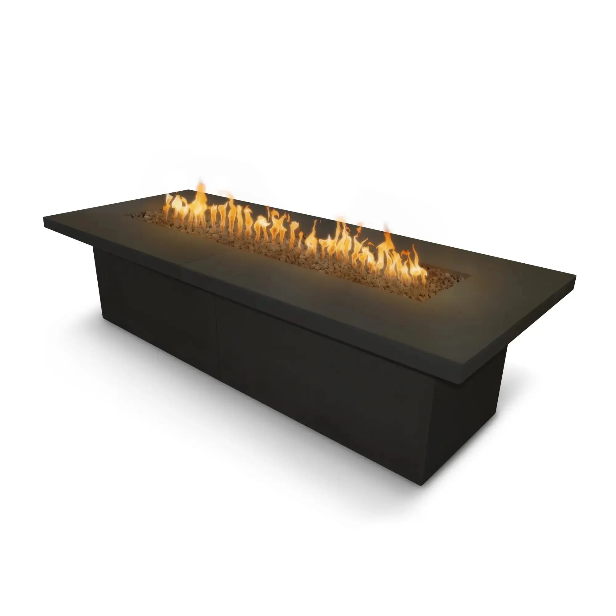 Newport 72" Rectangular Concrete Gas Fire Table – The Outdoor Plus The Outdoor Plus