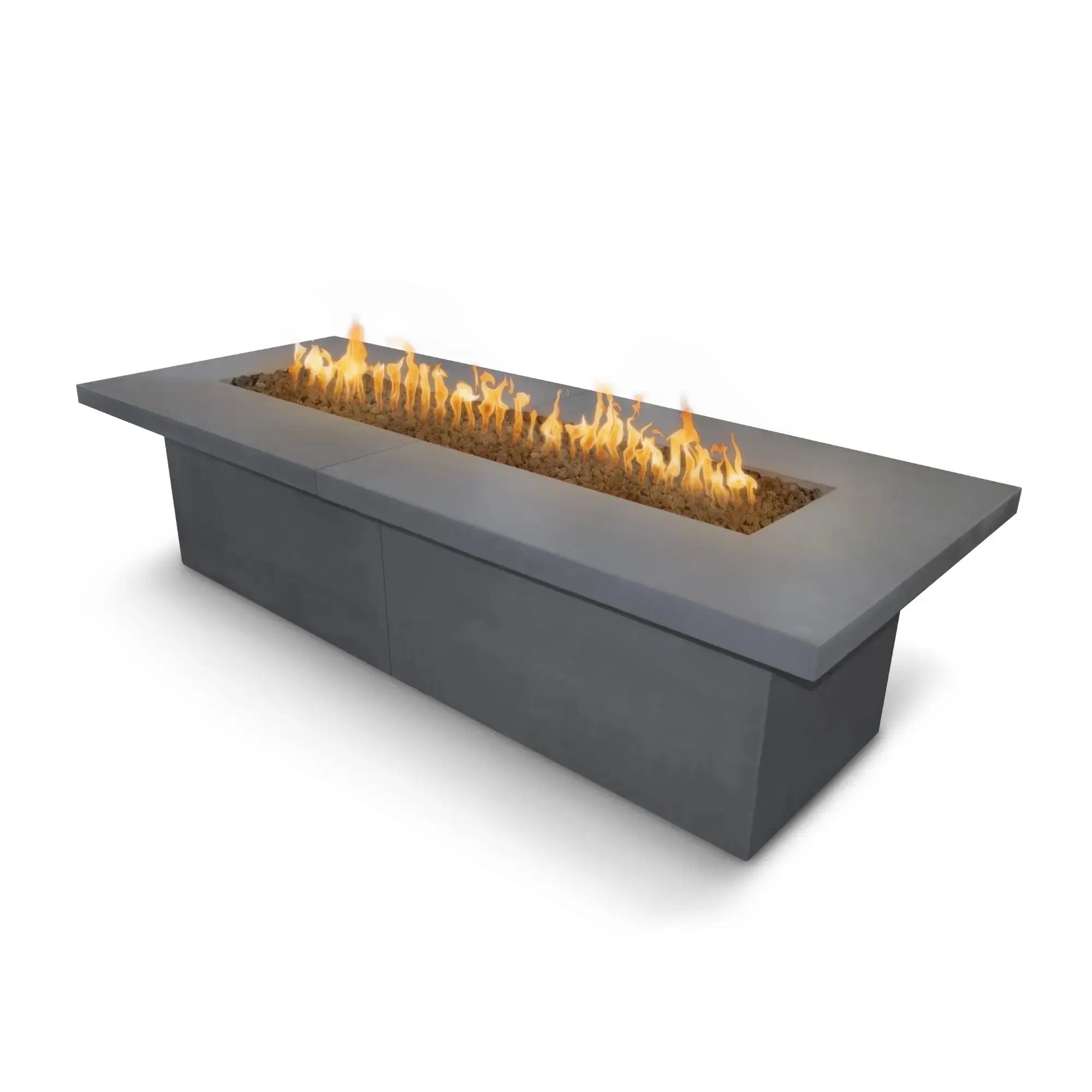 Newport 72" Rectangular Concrete Gas Fire Table – The Outdoor Plus The Outdoor Plus
