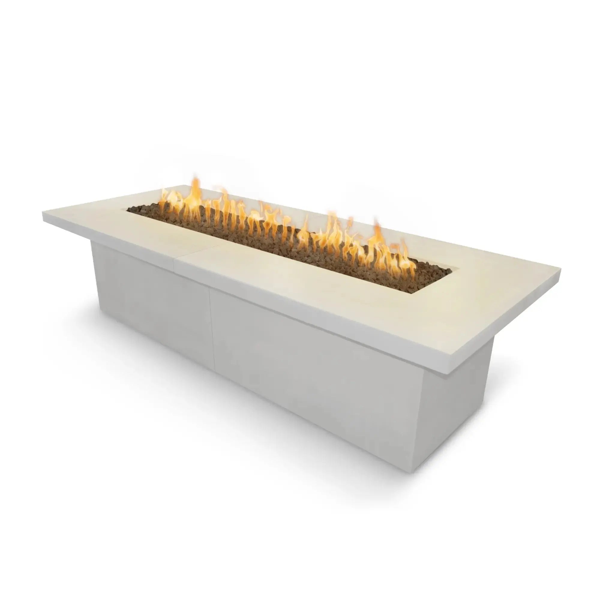 Newport 72" Rectangular Concrete Gas Fire Table – The Outdoor Plus The Outdoor Plus