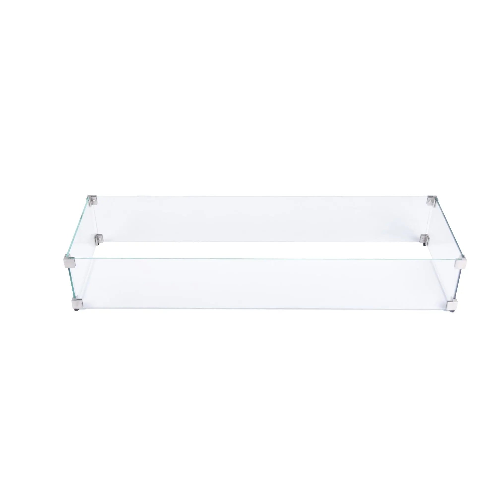 42.8" x 17.3" Rectangular Fire Pit Wind Screen - Elementi Elementi