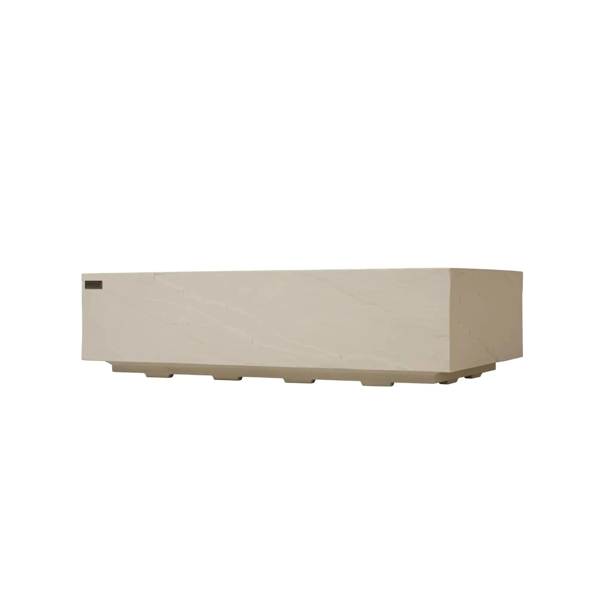 Cape Town 56″ Rectangular Concrete Gas Fire Table – Elementi Plus Elementi