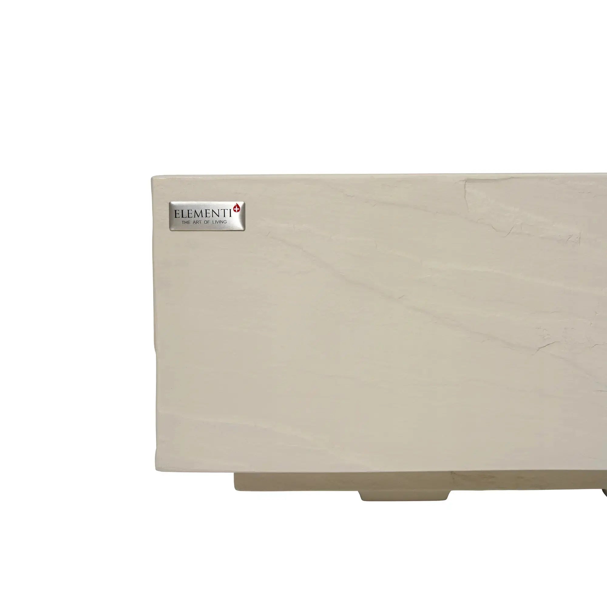 Cape Town 56″ Rectangular Concrete Gas Fire Table – Elementi Plus Elementi