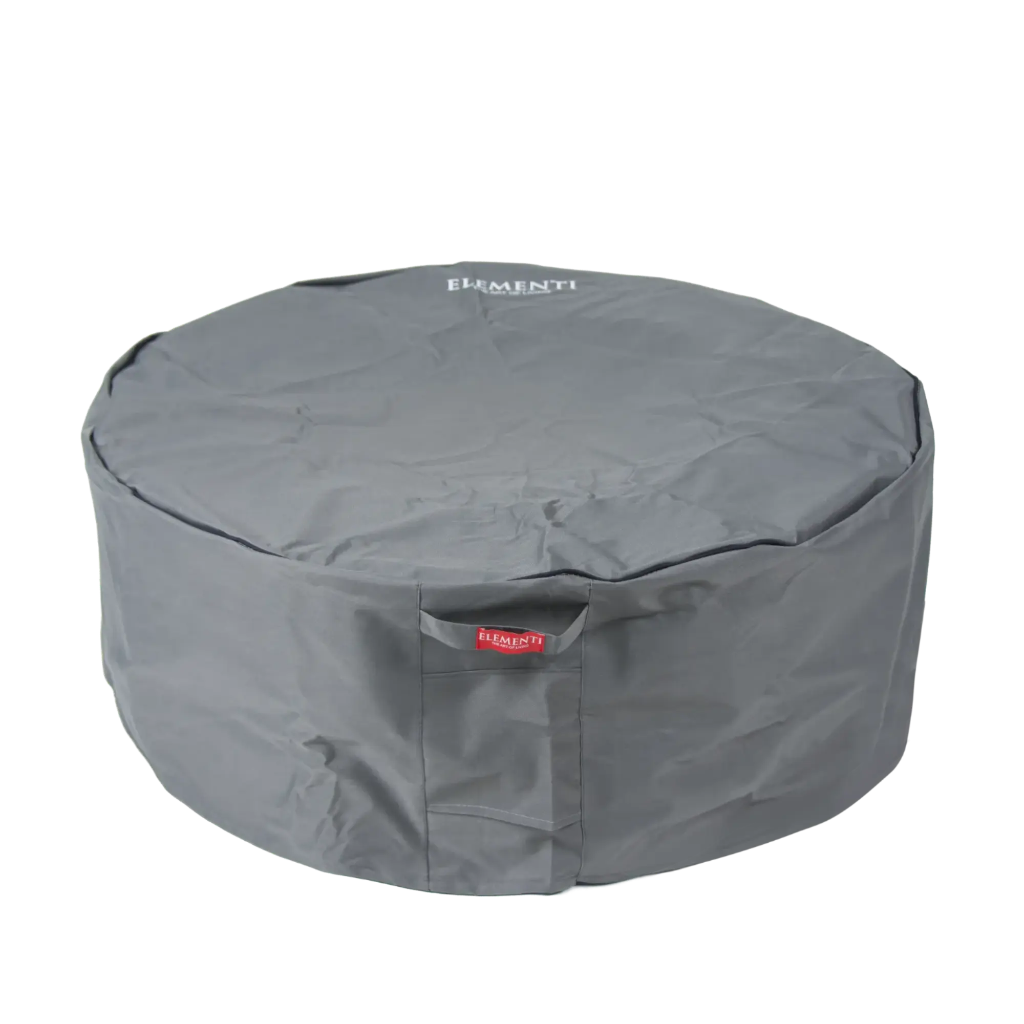 Rose Bowl 48″ Round Concrete Gas Fire Pit – Elementi Plus Elementi