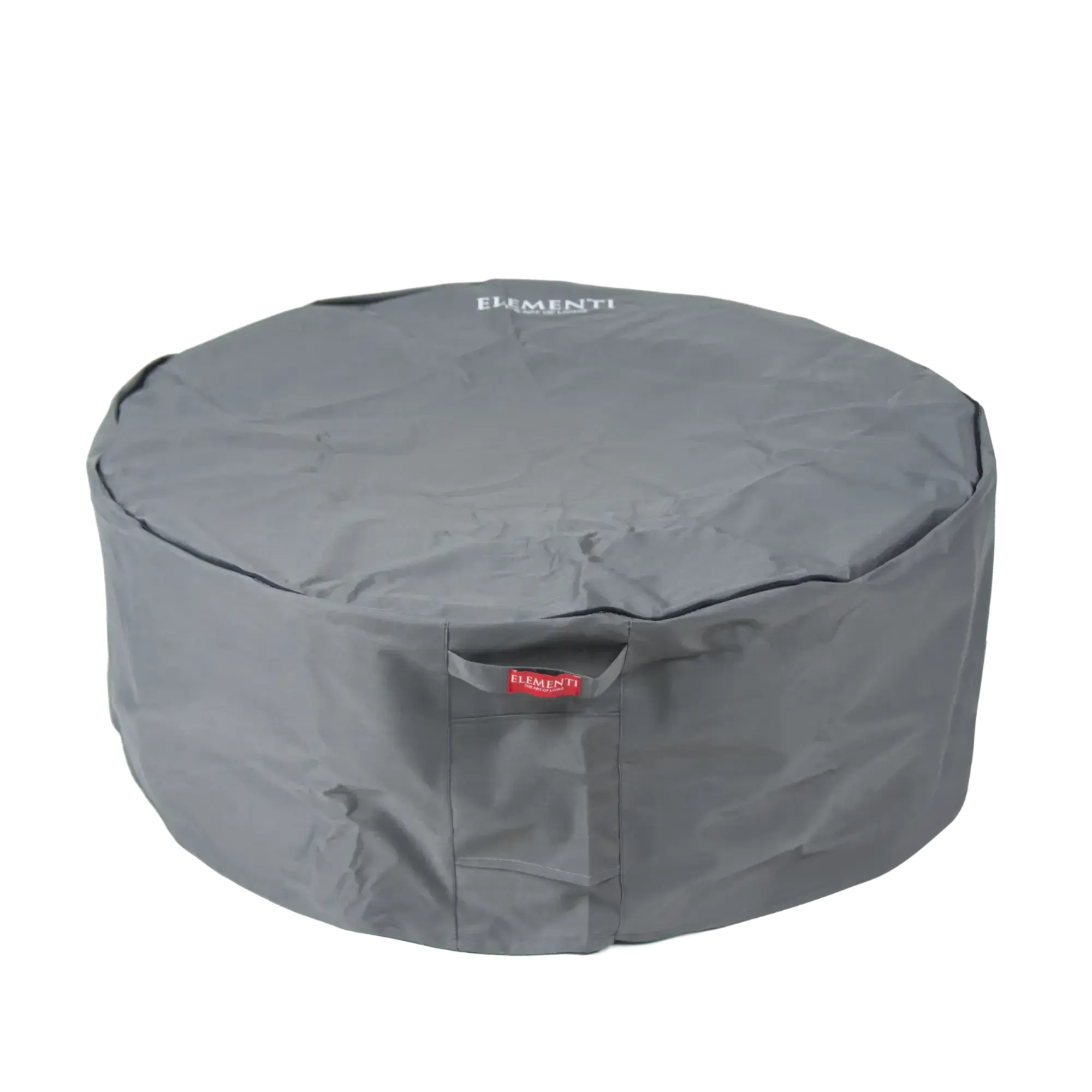 Rose Bowl 48″ Round Concrete Gas Fire Pit – Elementi Plus Elementi