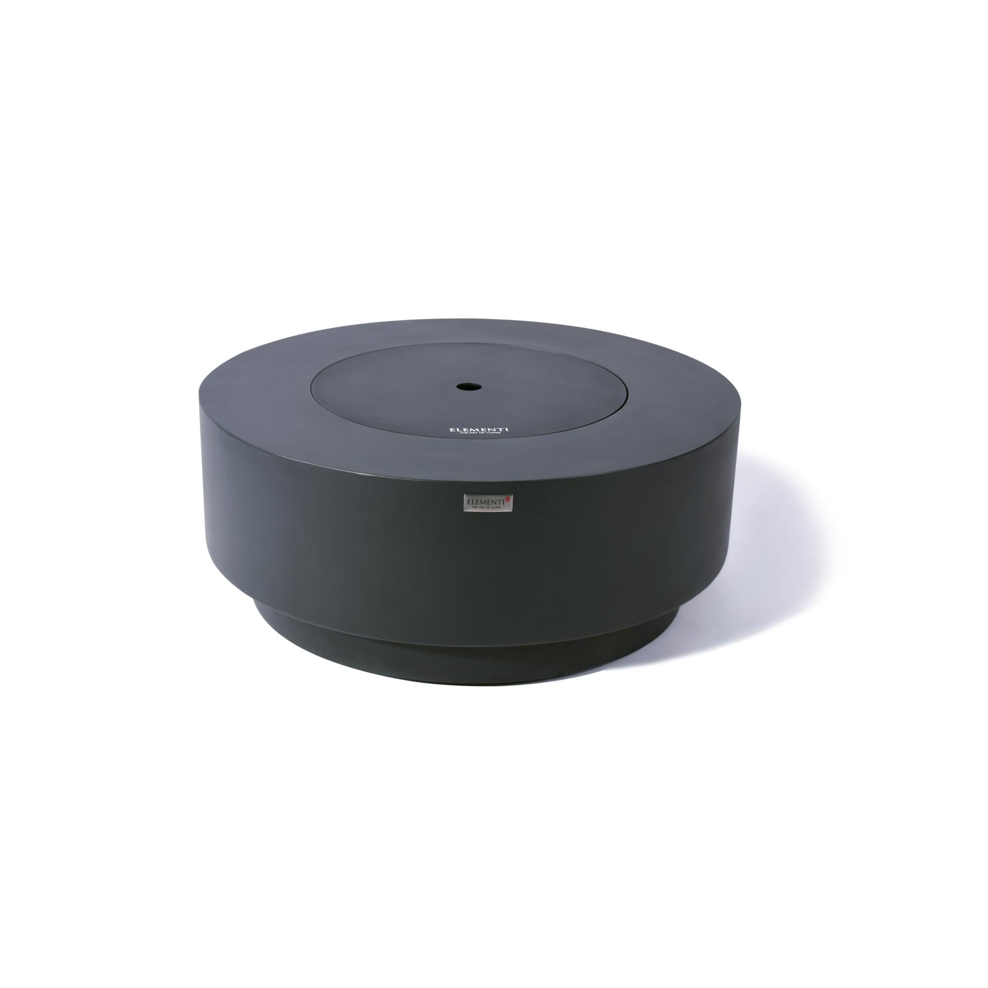 Nimes 41″ Round Concrete Gas Fire Table – Elementi Plus