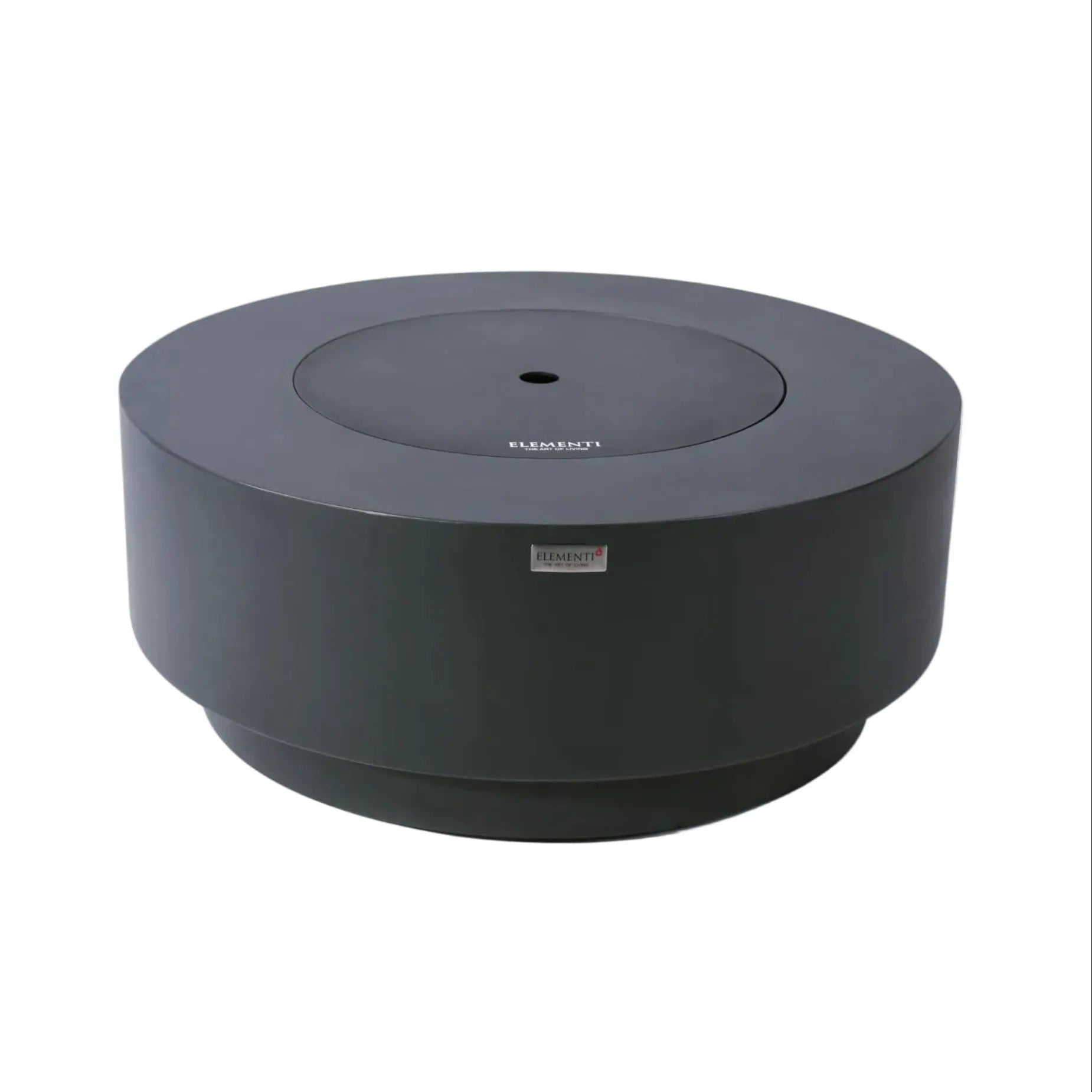 Nimes 41″ Round Concrete Gas Fire Table – Elementi Plus Elementi