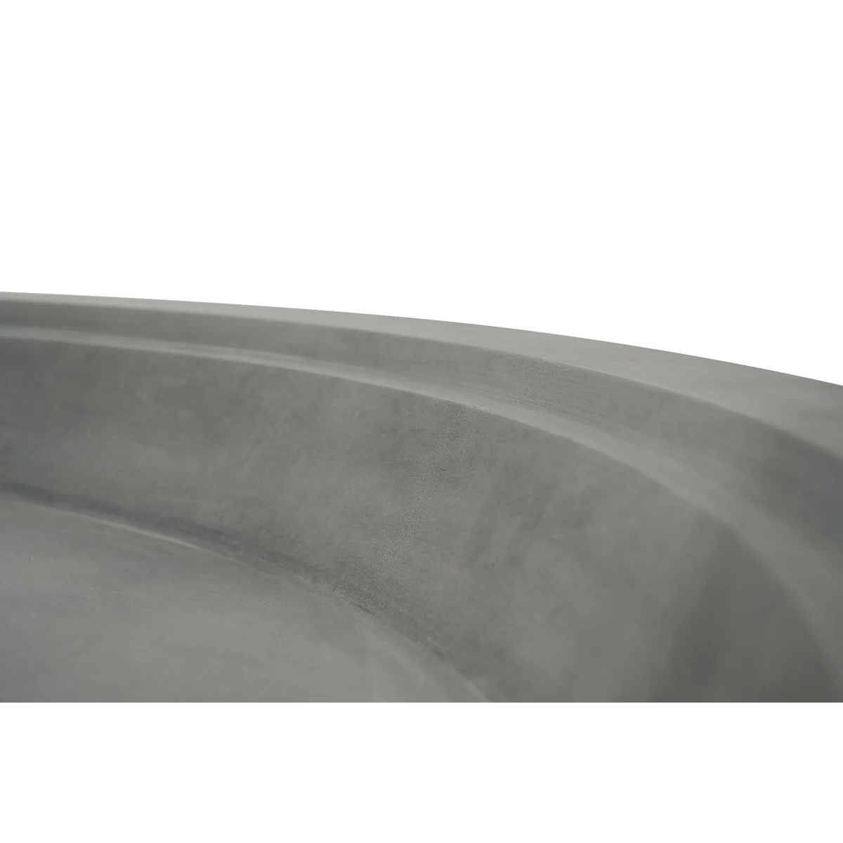 Rose Bowl 48″ Round Concrete Gas Fire Pit – Elementi Pro 100K Elementi