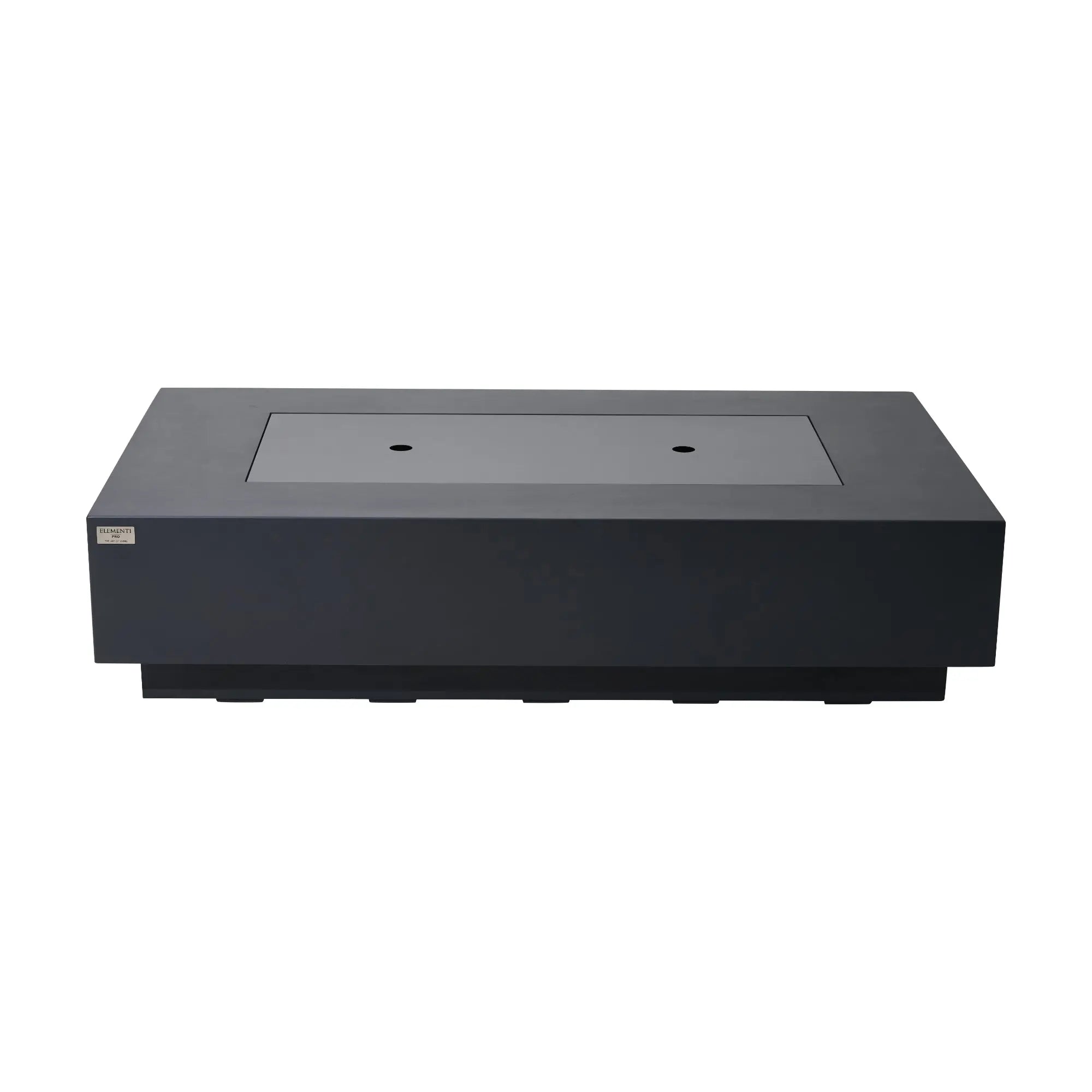 Ravello 72″ Rectangular Concrete Gas Fire Table – Elementi Pro 100K Elementi