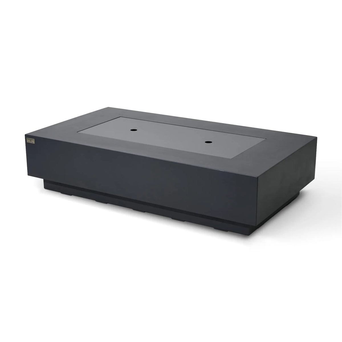 Ravello 72″ Rectangular Concrete Gas Fire Table – Elementi Pro 100K Elementi