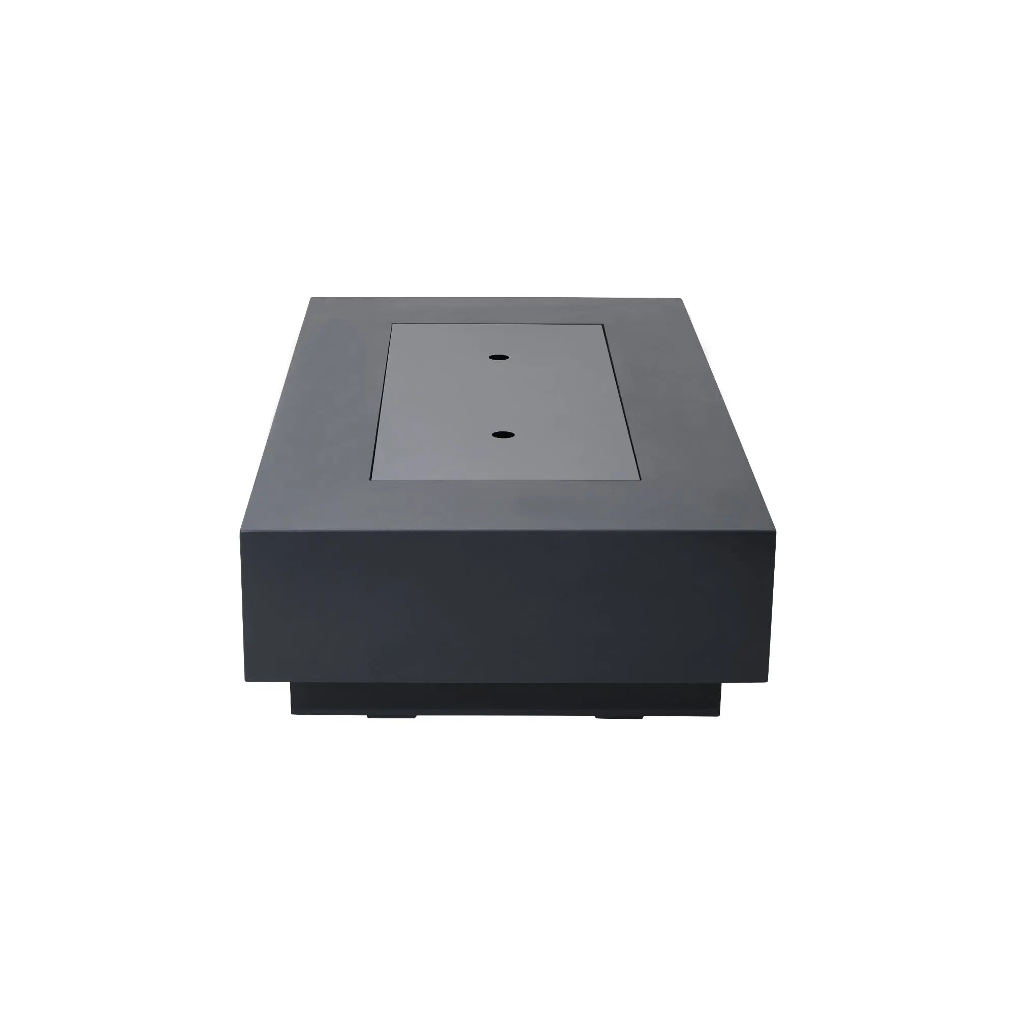 Ravello 72″ Rectangular Concrete Gas Fire Table – Elementi Pro 100K Elementi