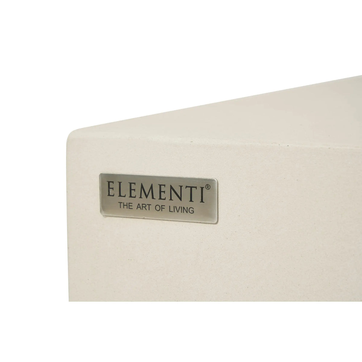 Ravello 72″ Rectangular Concrete Gas Fire Table – Elementi Pro 100K Elementi