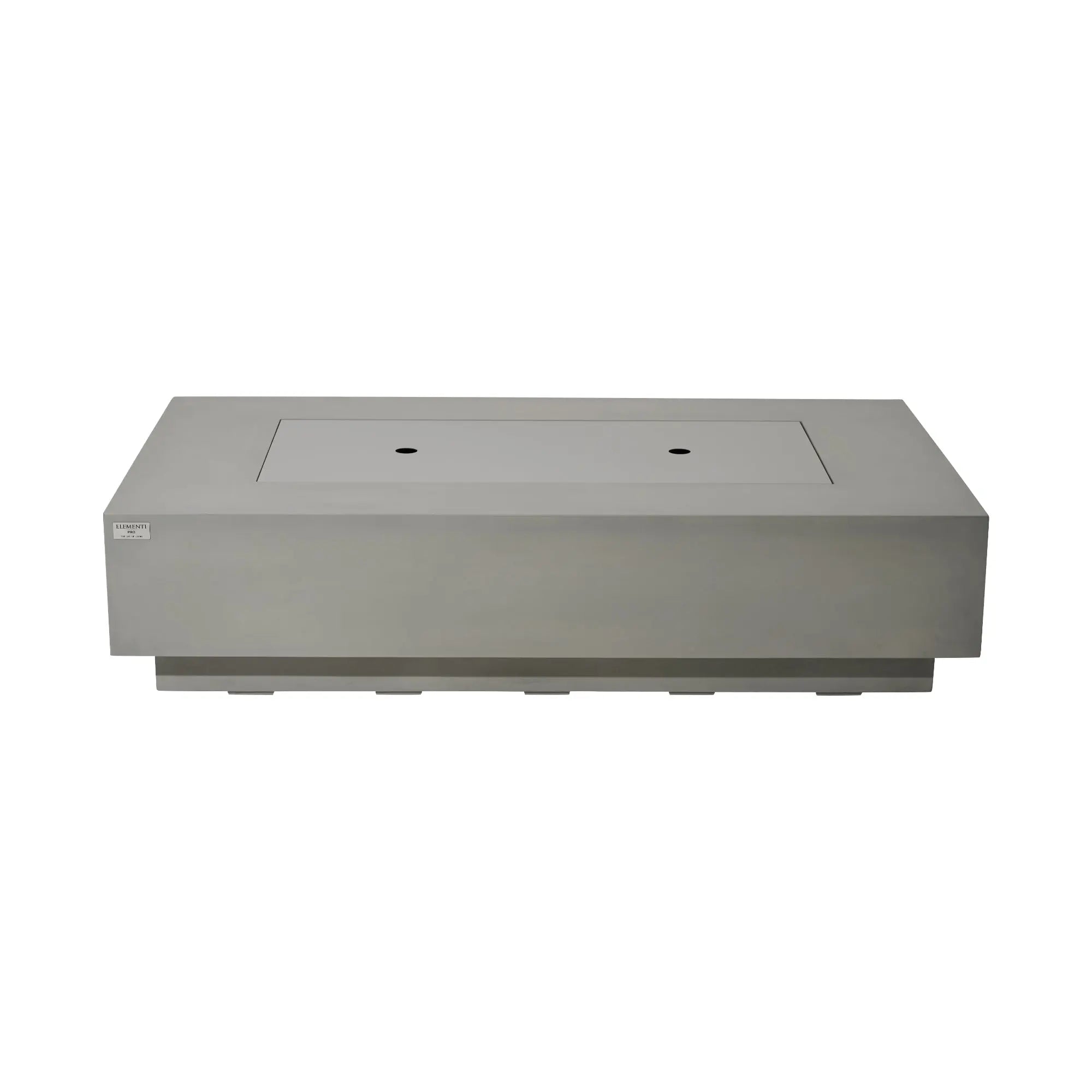 Ravello 72″ Rectangular Concrete Gas Fire Table – Elementi Pro 100K Elementi
