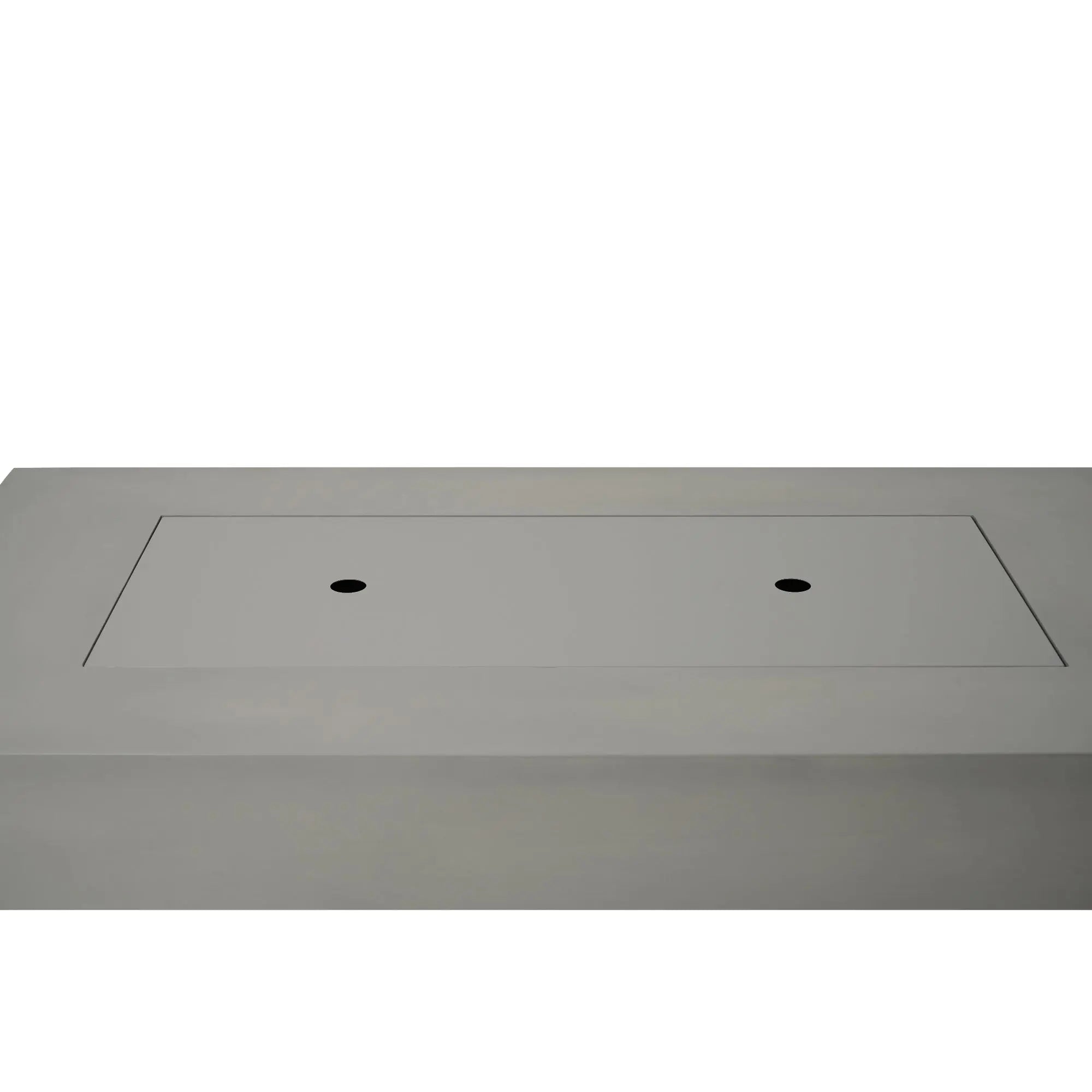 Ravello 72″ Rectangular Concrete Gas Fire Table – Elementi Pro 100K Elementi