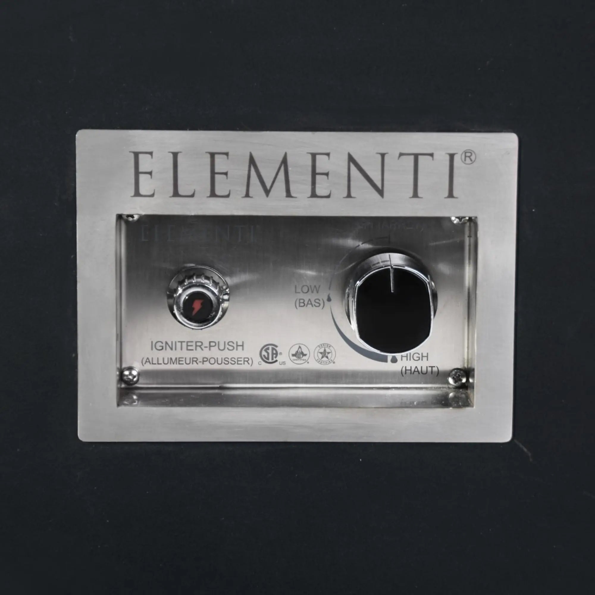 Sofia 40″ Square Marble Porcelain Gas Fire Table – Elementi Plus Elementi