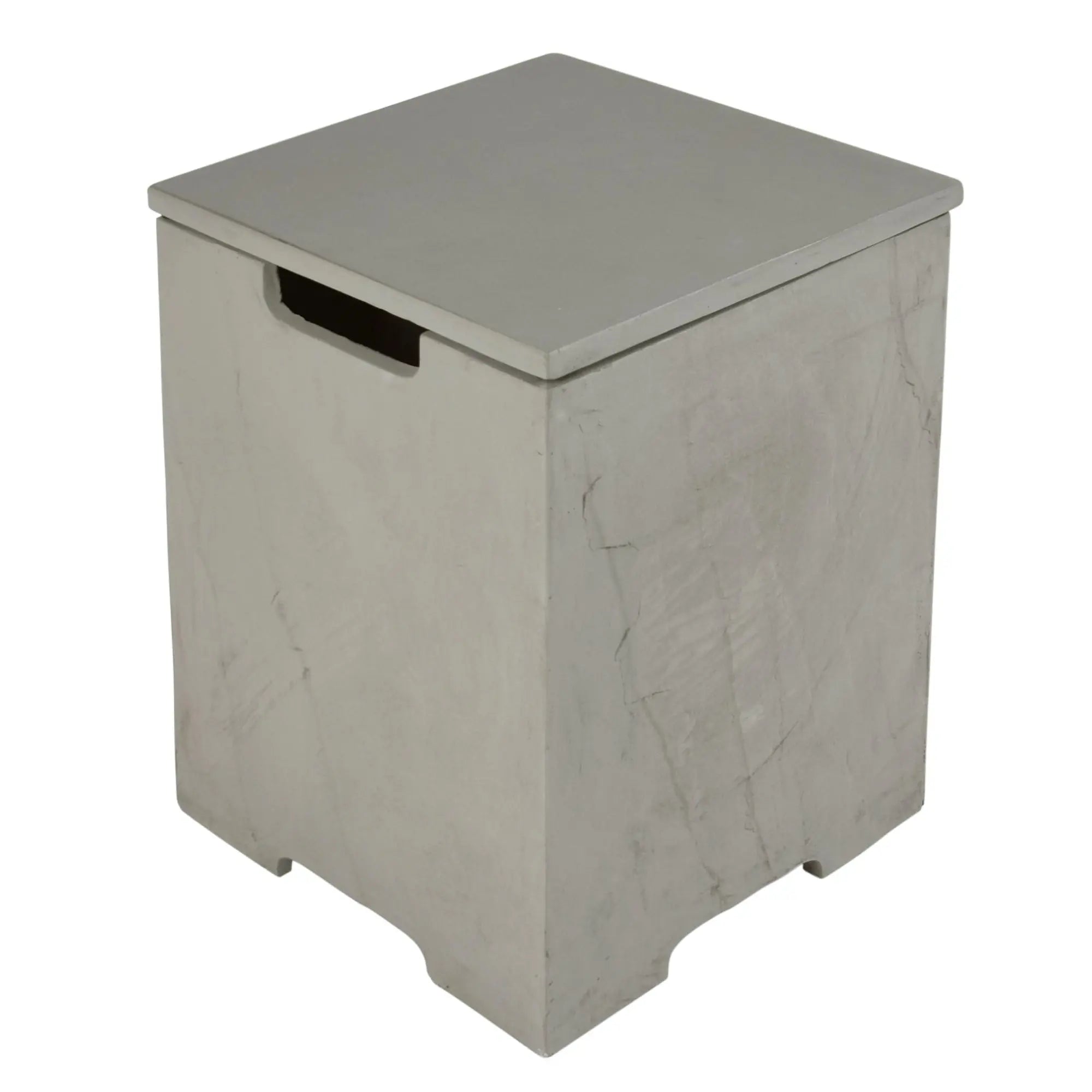 15.9" Square Propane Tank Cover - Space Gray - Elementi Elementi
