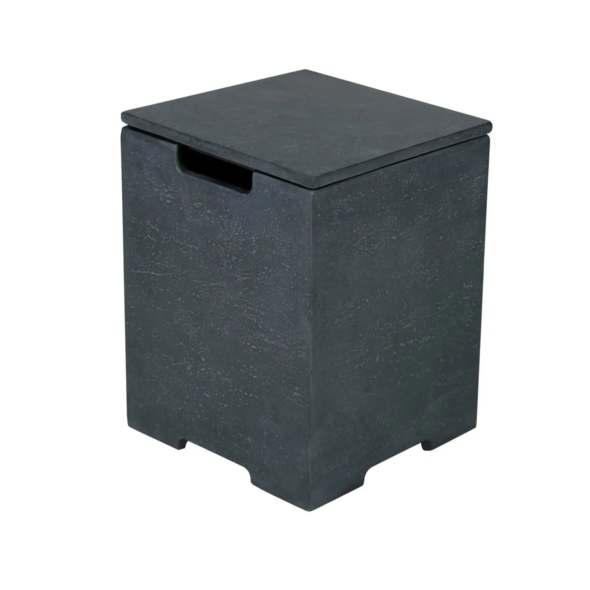 15.9" Square Propane Tank Cover - Dark Gray - Elementi Elementi