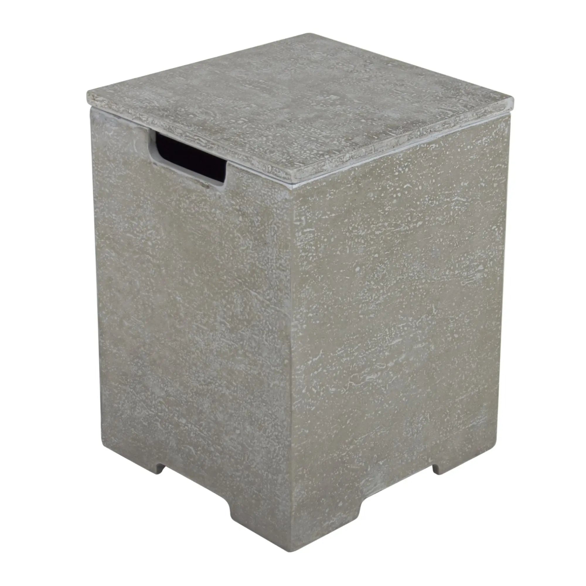 15.9" Square Propane Tank Cover - Light Gray - Elementi Elementi