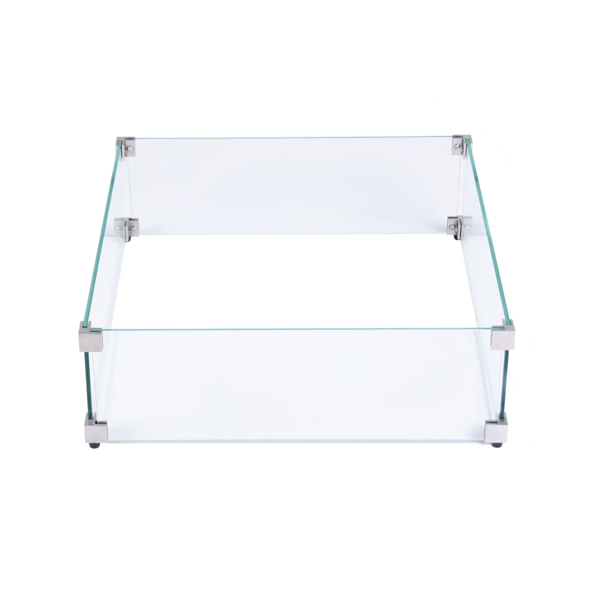 23.6" Square Fire Pit Wind Screen - Elementi