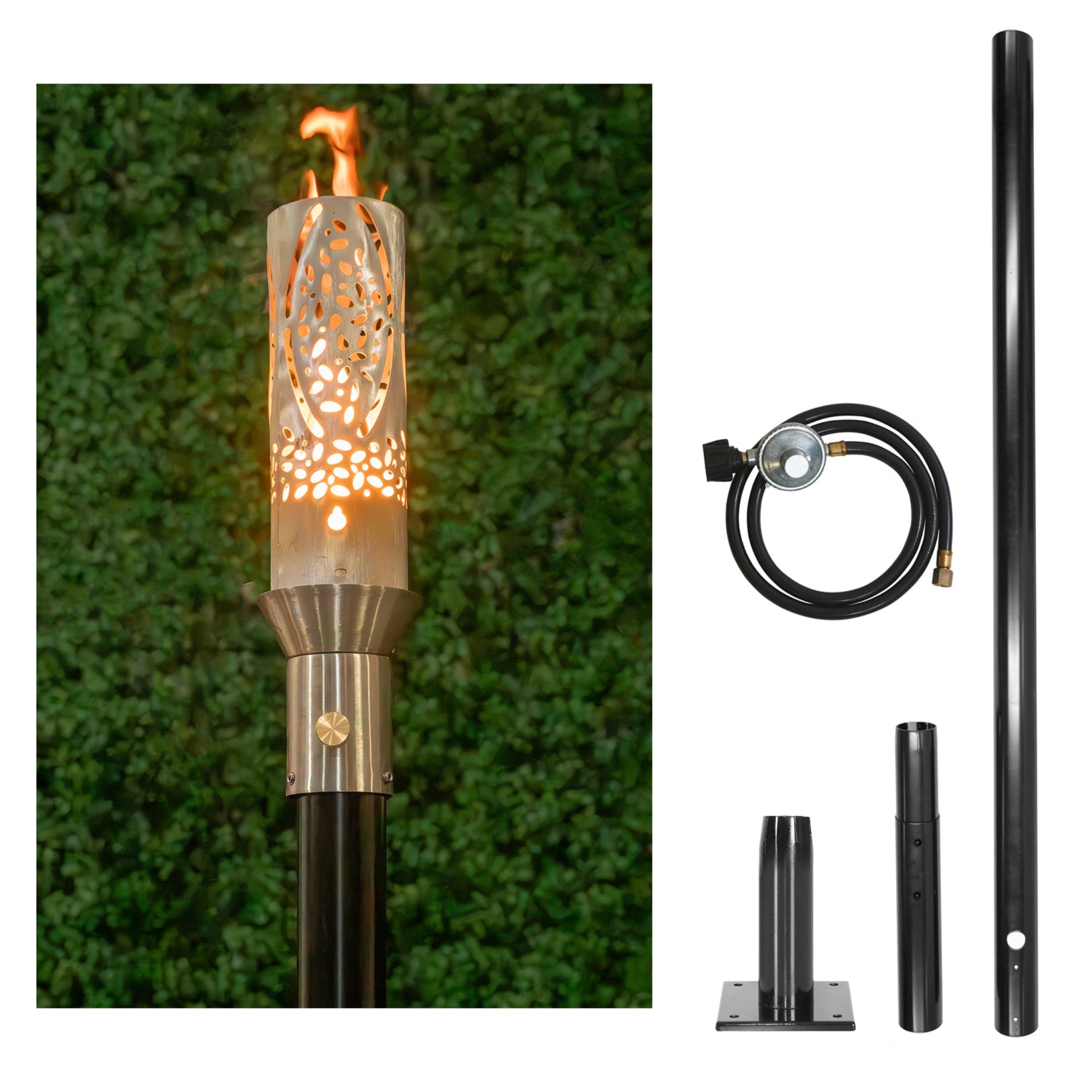 Coral Gas Torch Kit with In-Ground Post – The Outdoor Plus