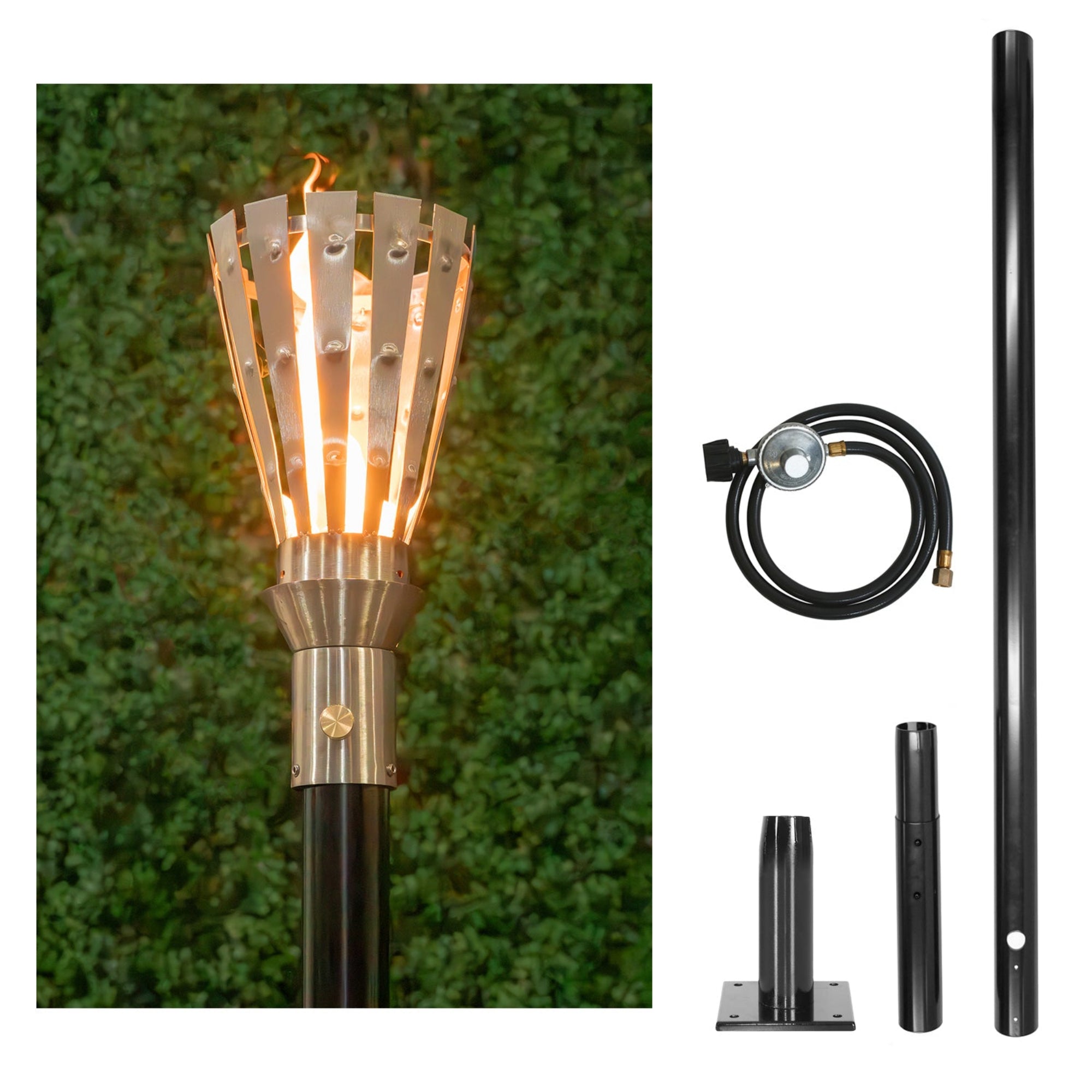 Trojan Gas Torch Kit with In-Ground Post – The Outdoor Plus