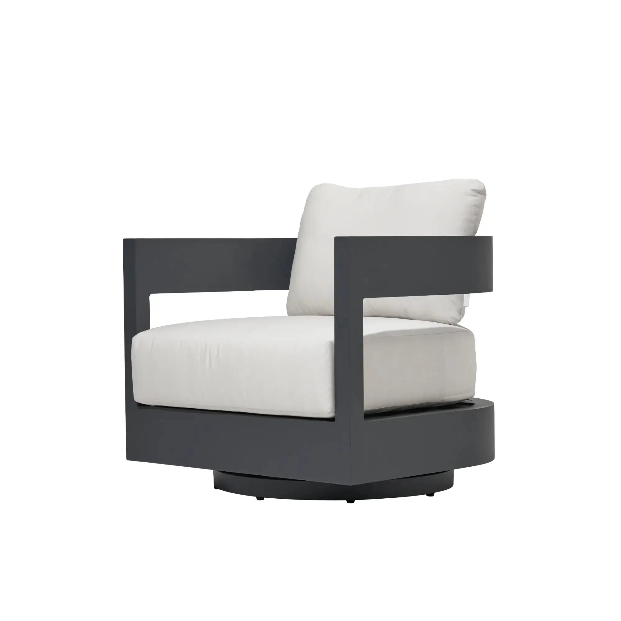 Monaco Outdoor Swivel Glider Chair with Sunbrella Cushions (OS2601W) - Elementi Elementi