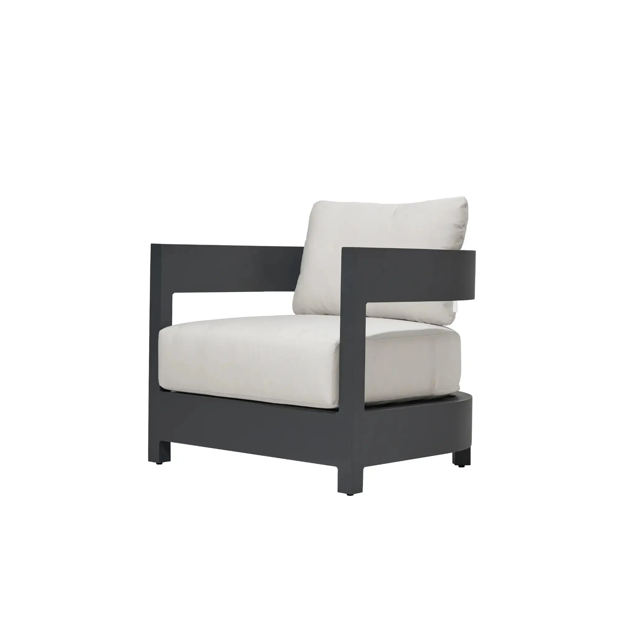 Monaco Aluminum Outdoor Lounge Chair with Sunbrella Cushions (OS2601S) - Elementi Elementi