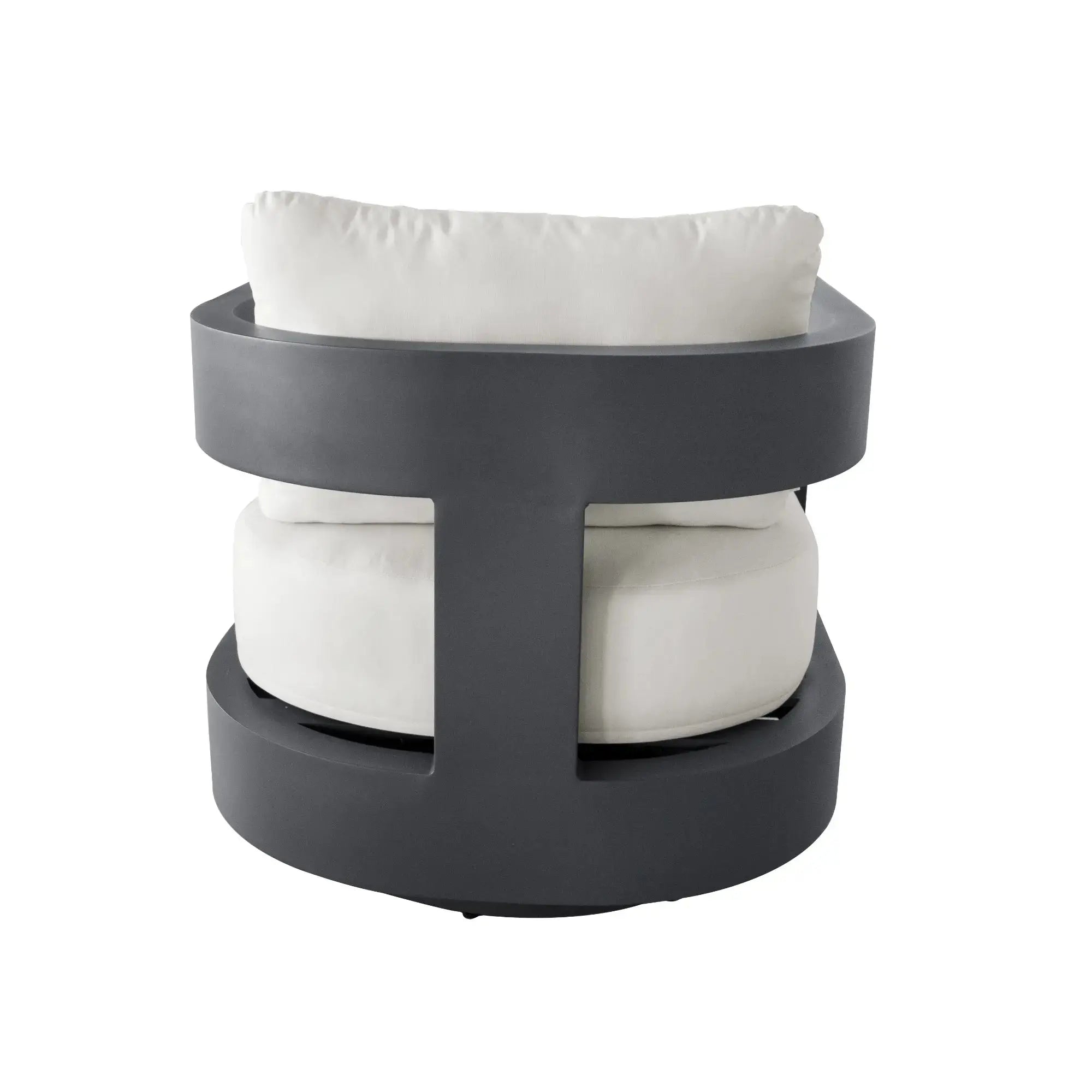 Monaco Outdoor Swivel Glider Chair with Sunbrella Cushions (OS2601W) - Elementi Elementi