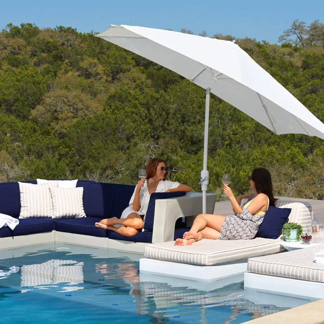 Ledge Lounger Autograph Standard Side Table Resin In-Pool Side Table - view 5