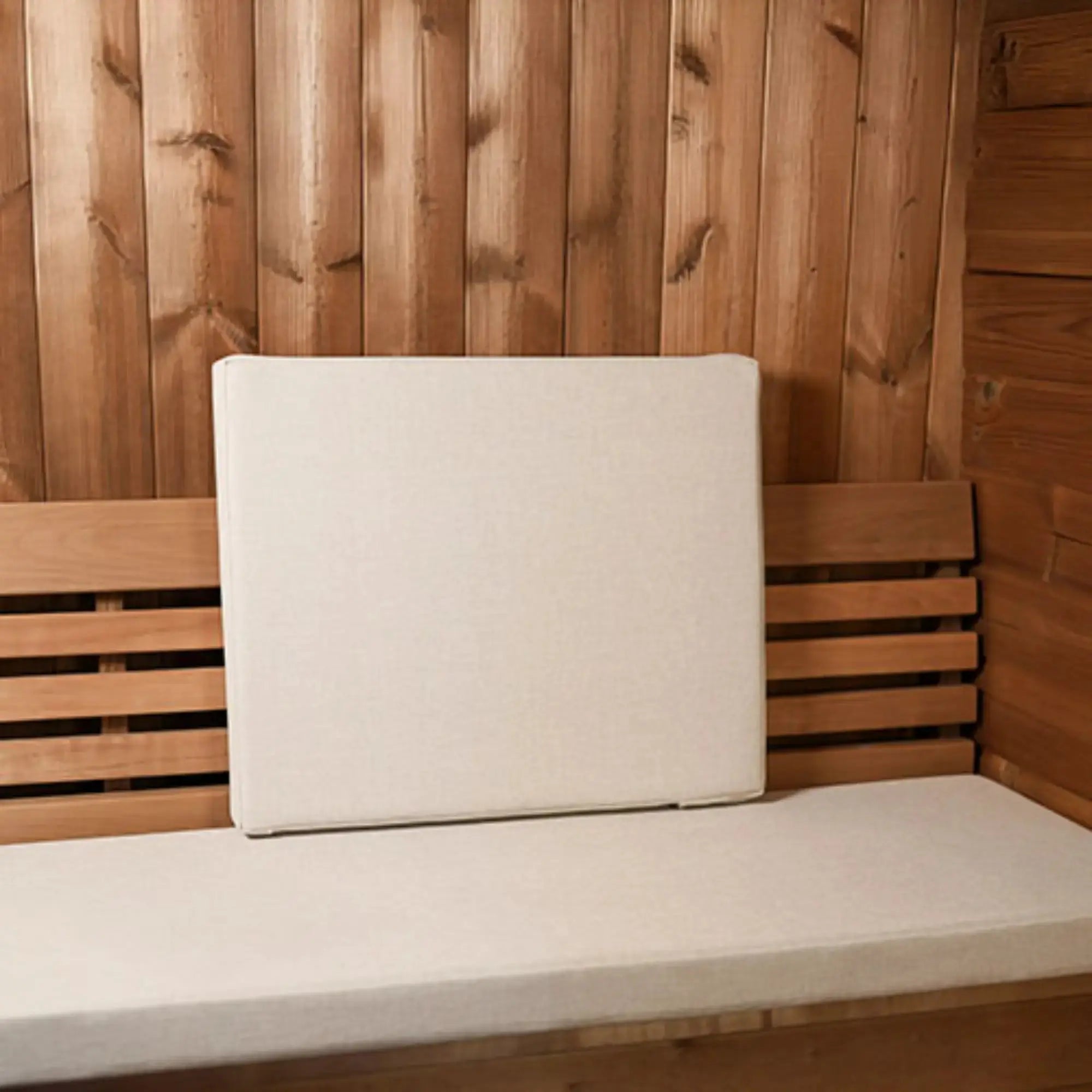 SaunaLife PROSAUNAS 55x18 Stain-Resistant Fabric Sauna Cushion SaunaLife