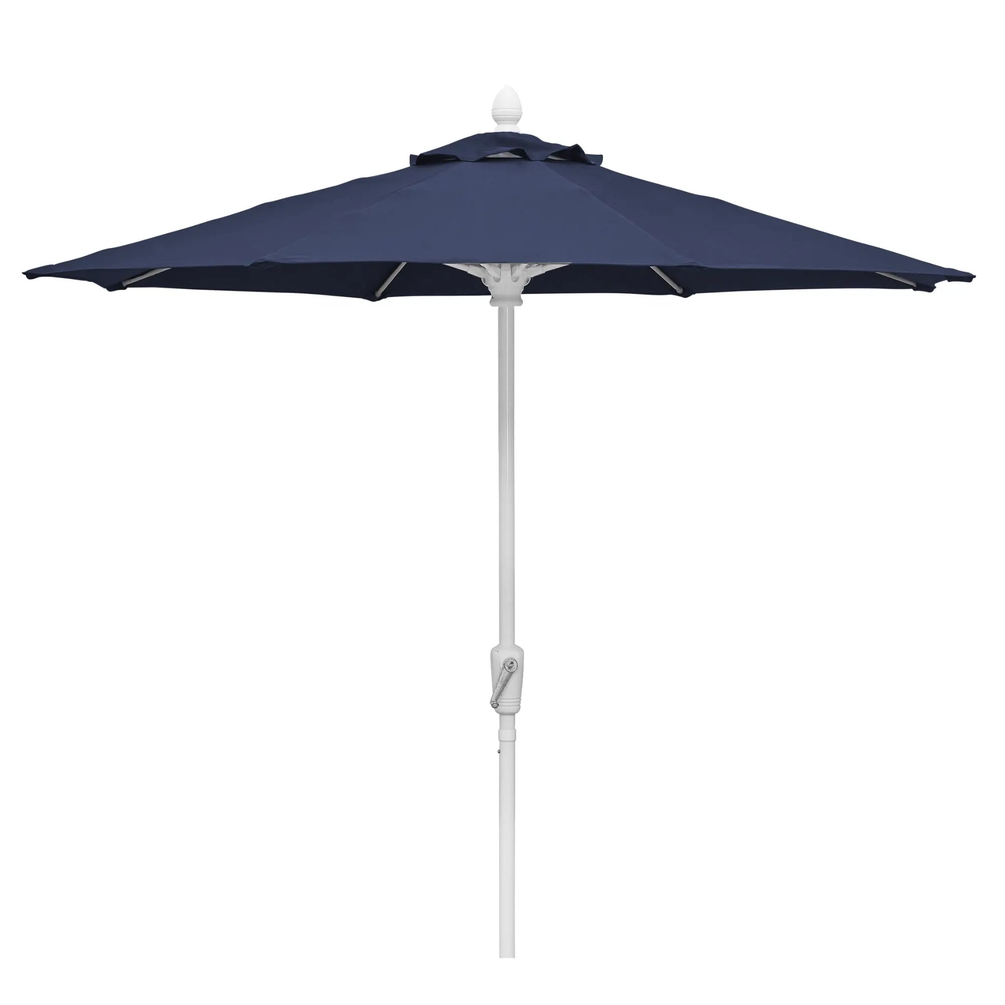 FiberBuilt 9' Oct Patio Umbrella – Crank Lift – Solution-Dyed Poly Canopy