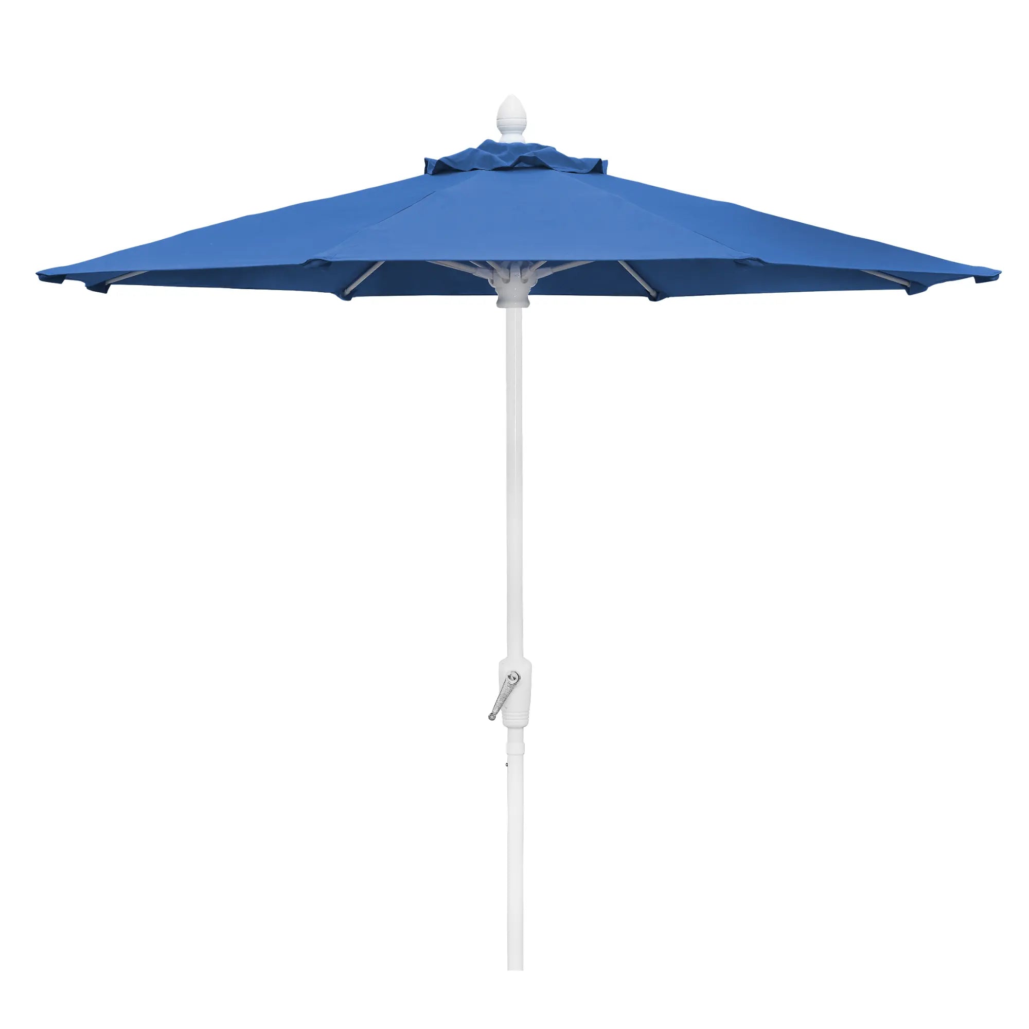 FiberBuilt 9' Oct Patio Umbrella – Crank Lift – Solution-Dyed Poly Canopy