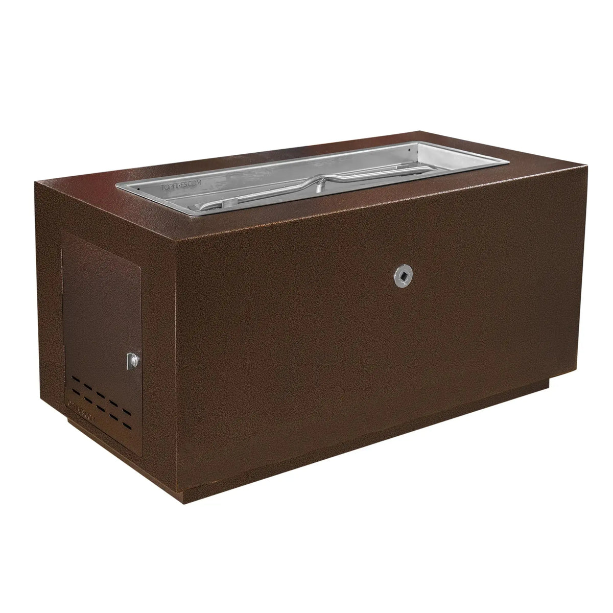 Pismo 60" Rectangular Steel Gas Fire Pit – The Outdoor Plus The Outdoor Plus