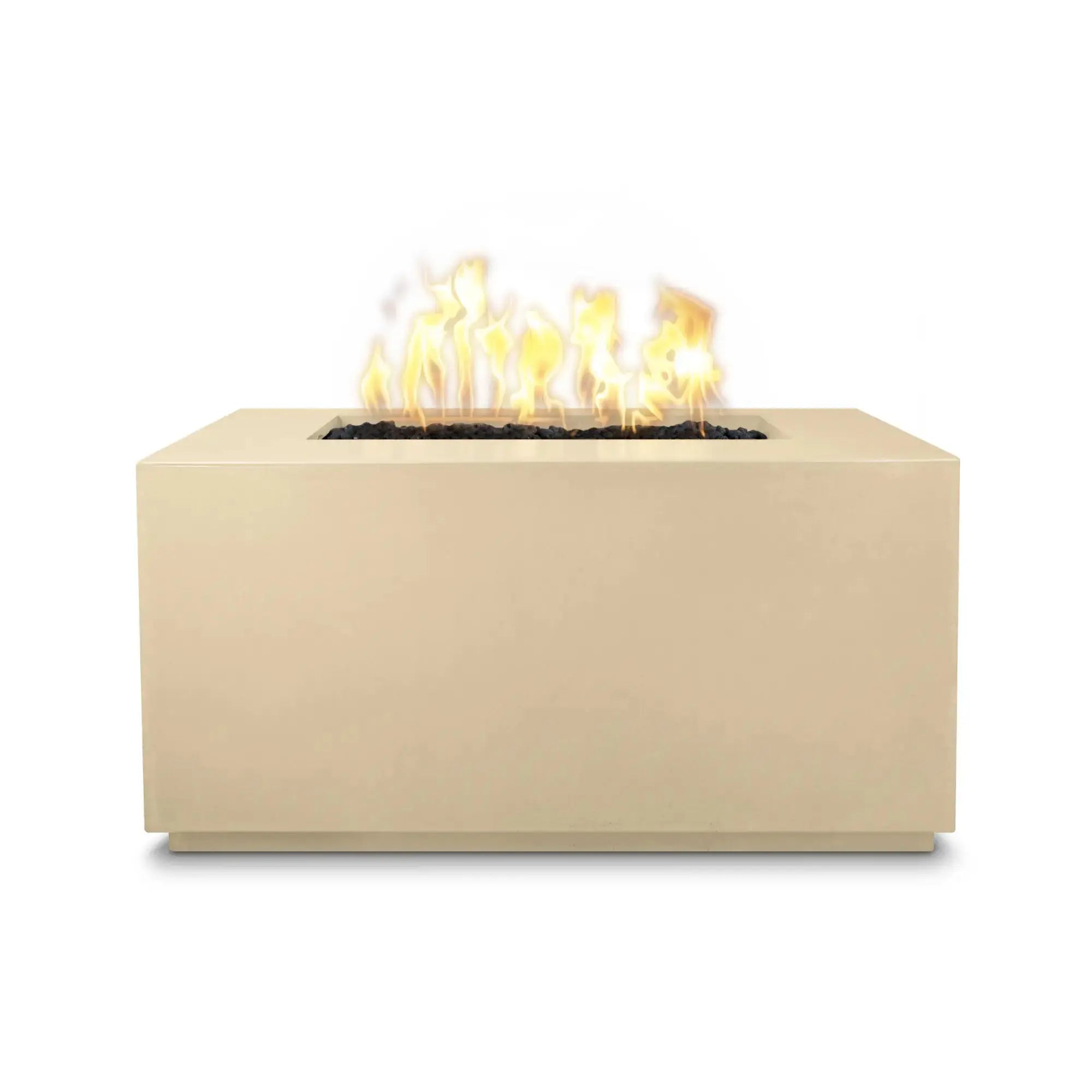 Pismo 48" Rectangular Concrete Gas Fire Pit – The Outdoor Plus The Outdoor Plus