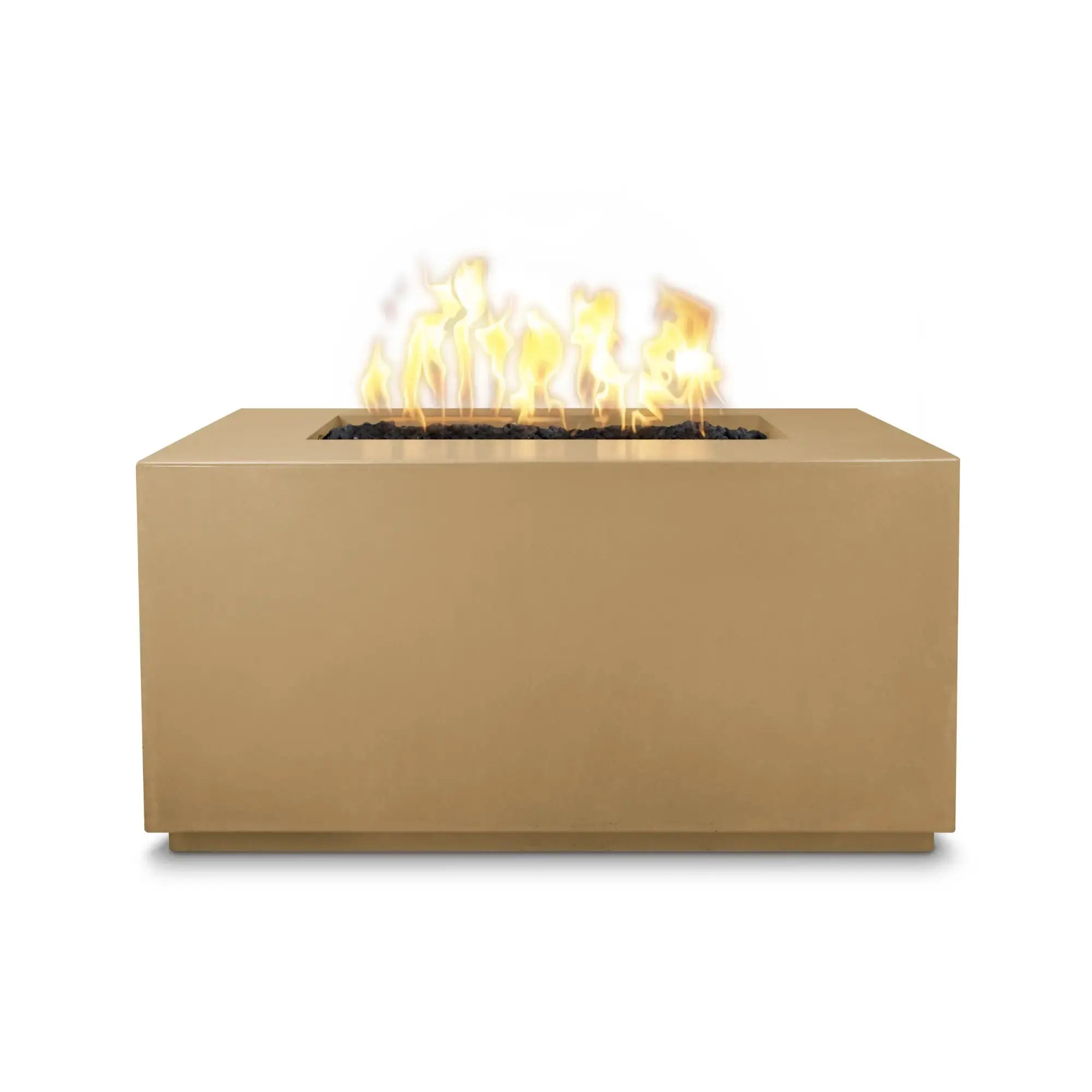 Pismo 48" Rectangular Concrete Gas Fire Pit – The Outdoor Plus The Outdoor Plus