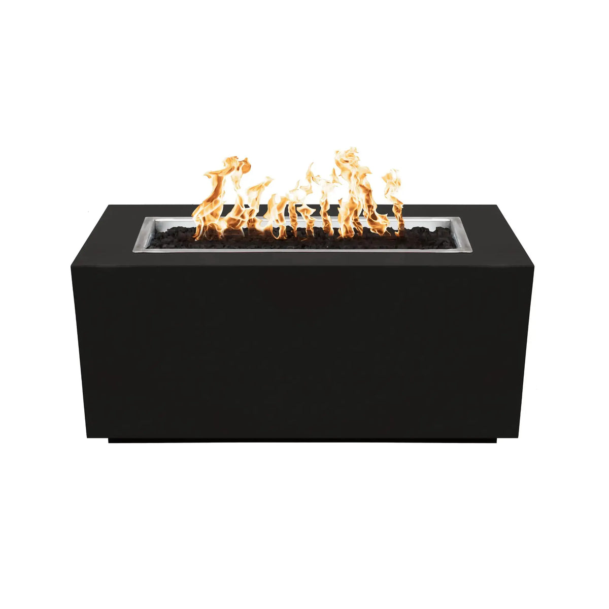 Pismo 60" Rectangular Steel Gas Fire Pit – The Outdoor Plus The Outdoor Plus