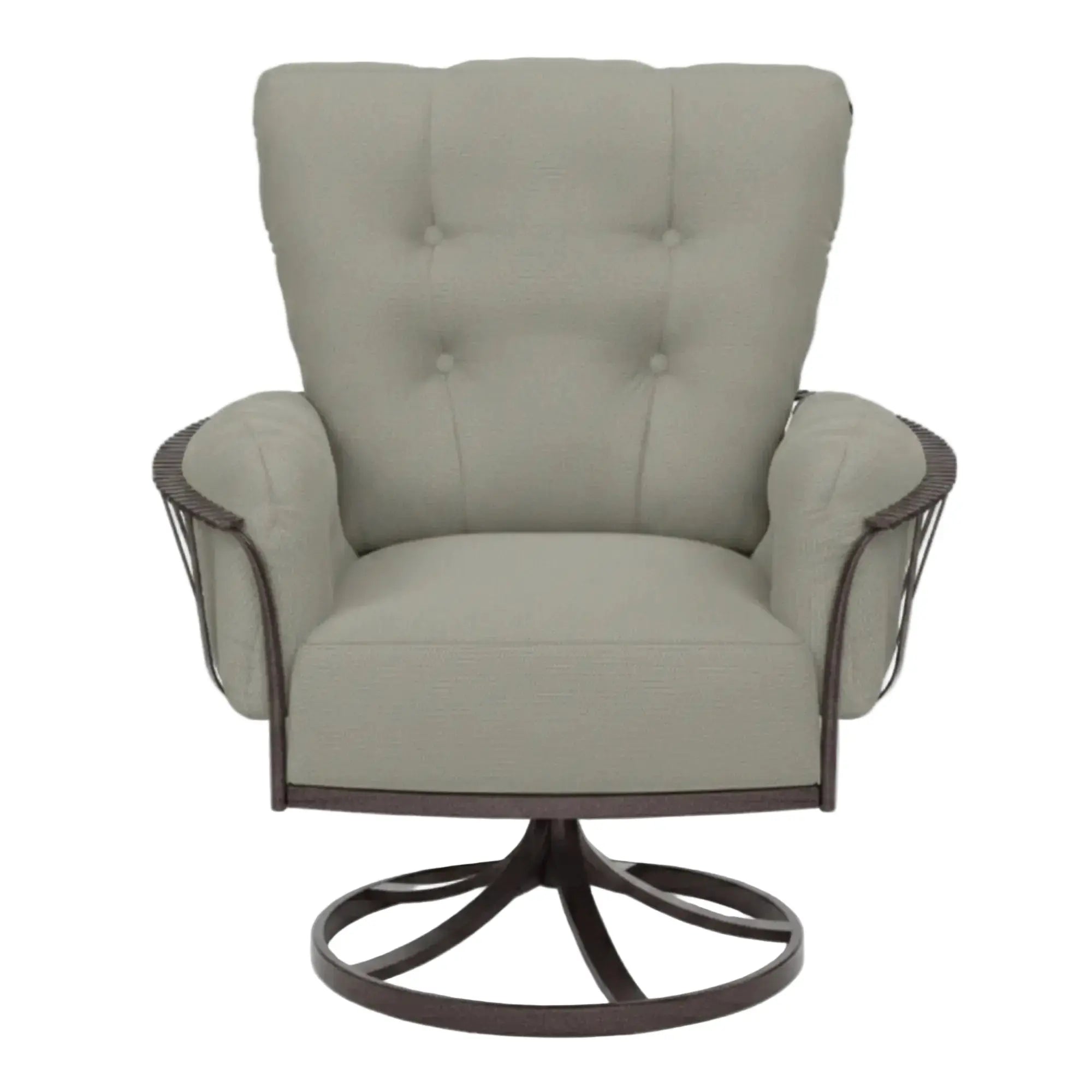 O.W. Lee Monterra Swivel Rocker Lounge Chair front view