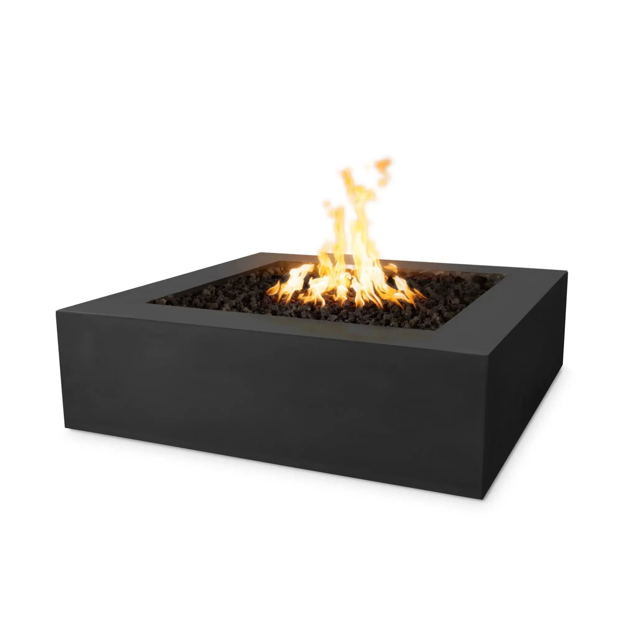 Quad 42" Square Concrete Gas Fire Pit – The Outdoor Plus The Outdoor Plus