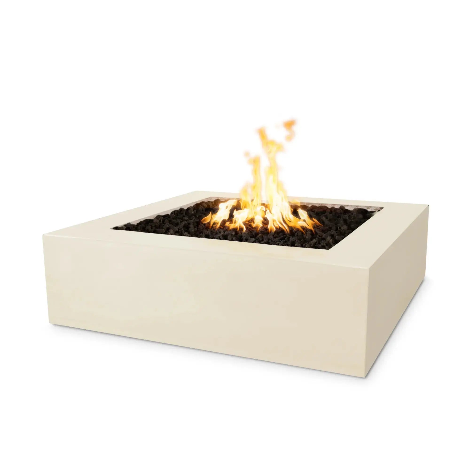 Quad 42" Square Concrete Gas Fire Pit – The Outdoor Plus The Outdoor Plus