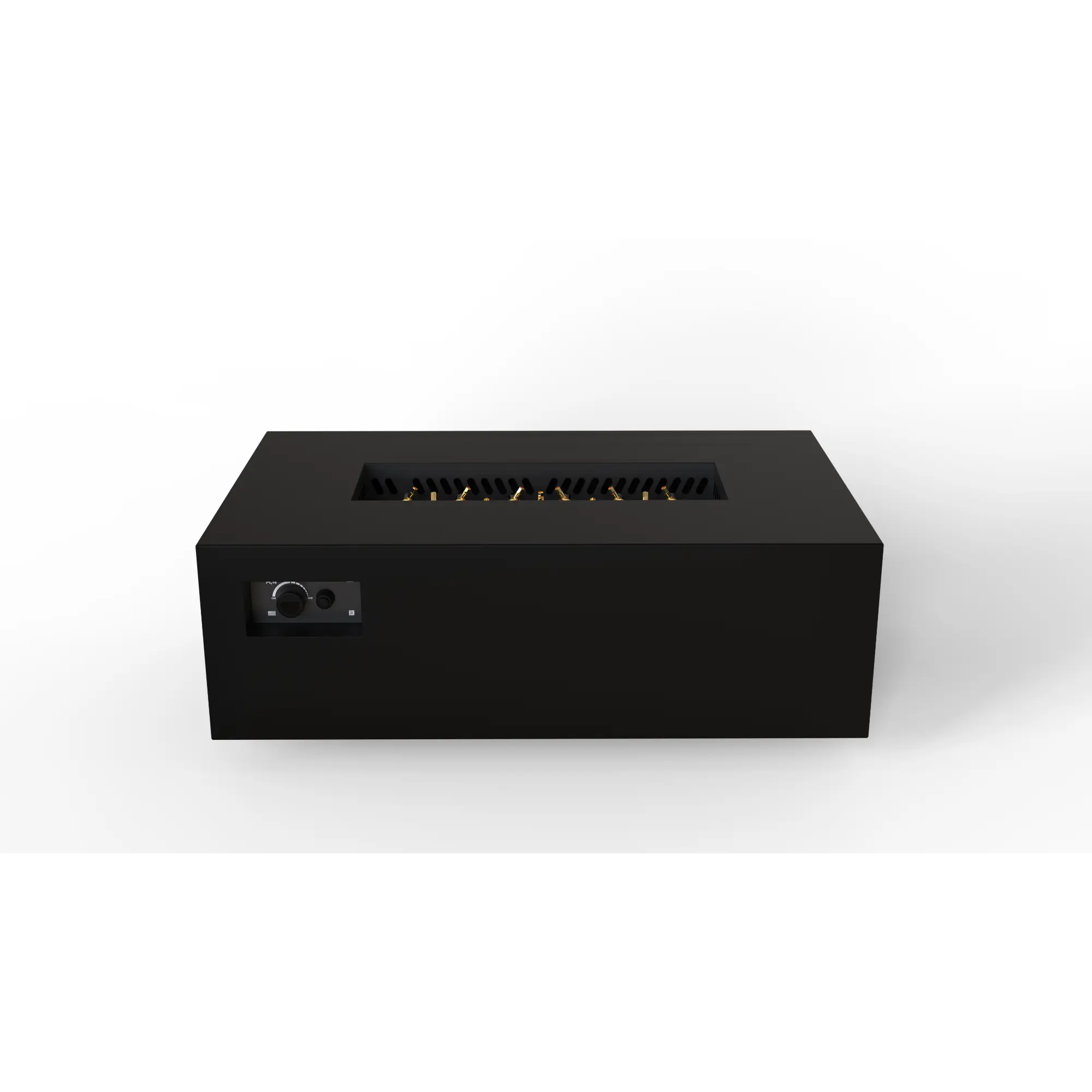 R48 AON 48″ Rectangular Steel Gas Fire Table – Warming Trends