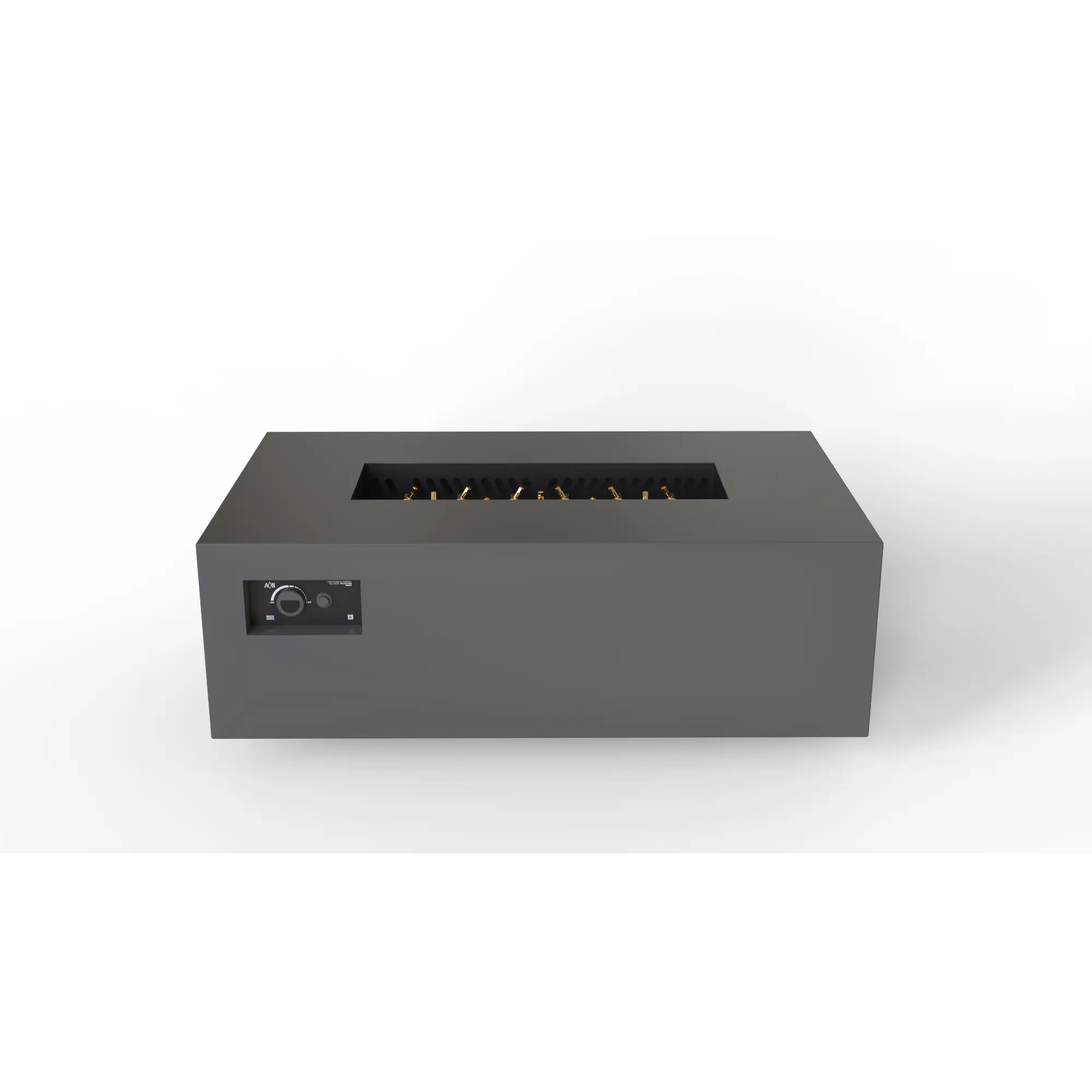 R48 AON 48″ Rectangular Steel Gas Fire Table – Warming Trends