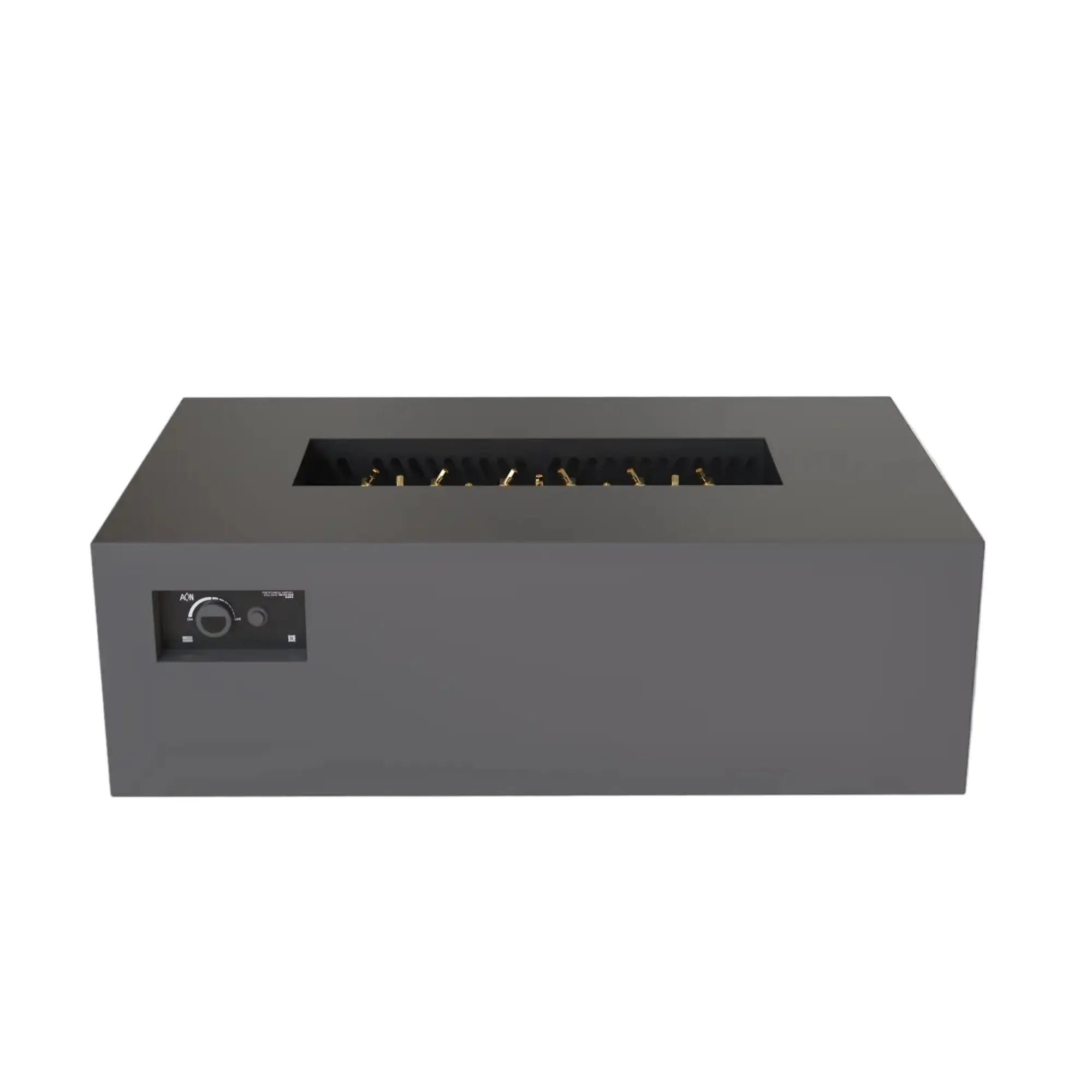 R48 AON 48″ Rectangular Steel Gas Fire Table – Warming Trends Warming Trends