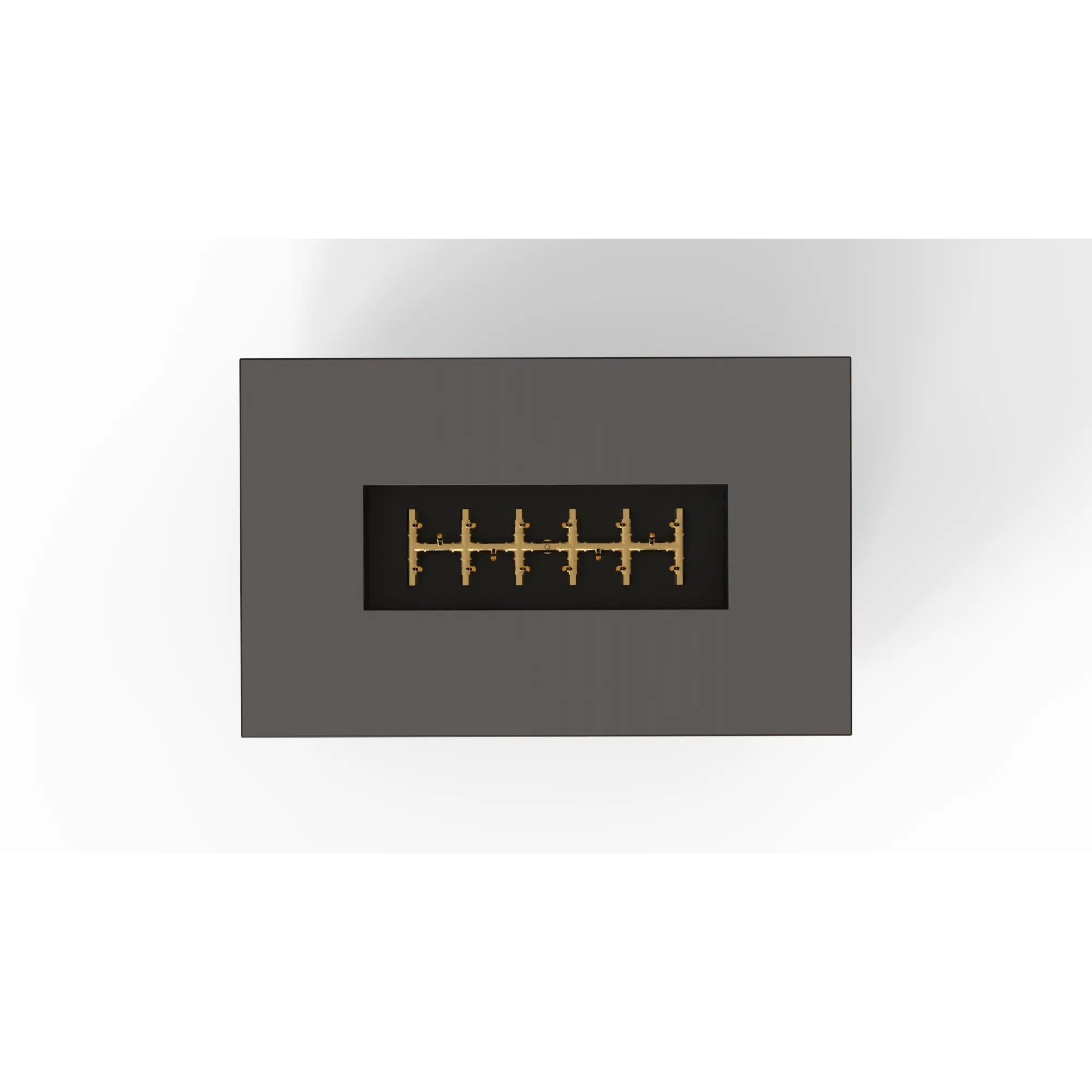 R48 AON 48″ Rectangular Steel Gas Fire Table – Warming Trends