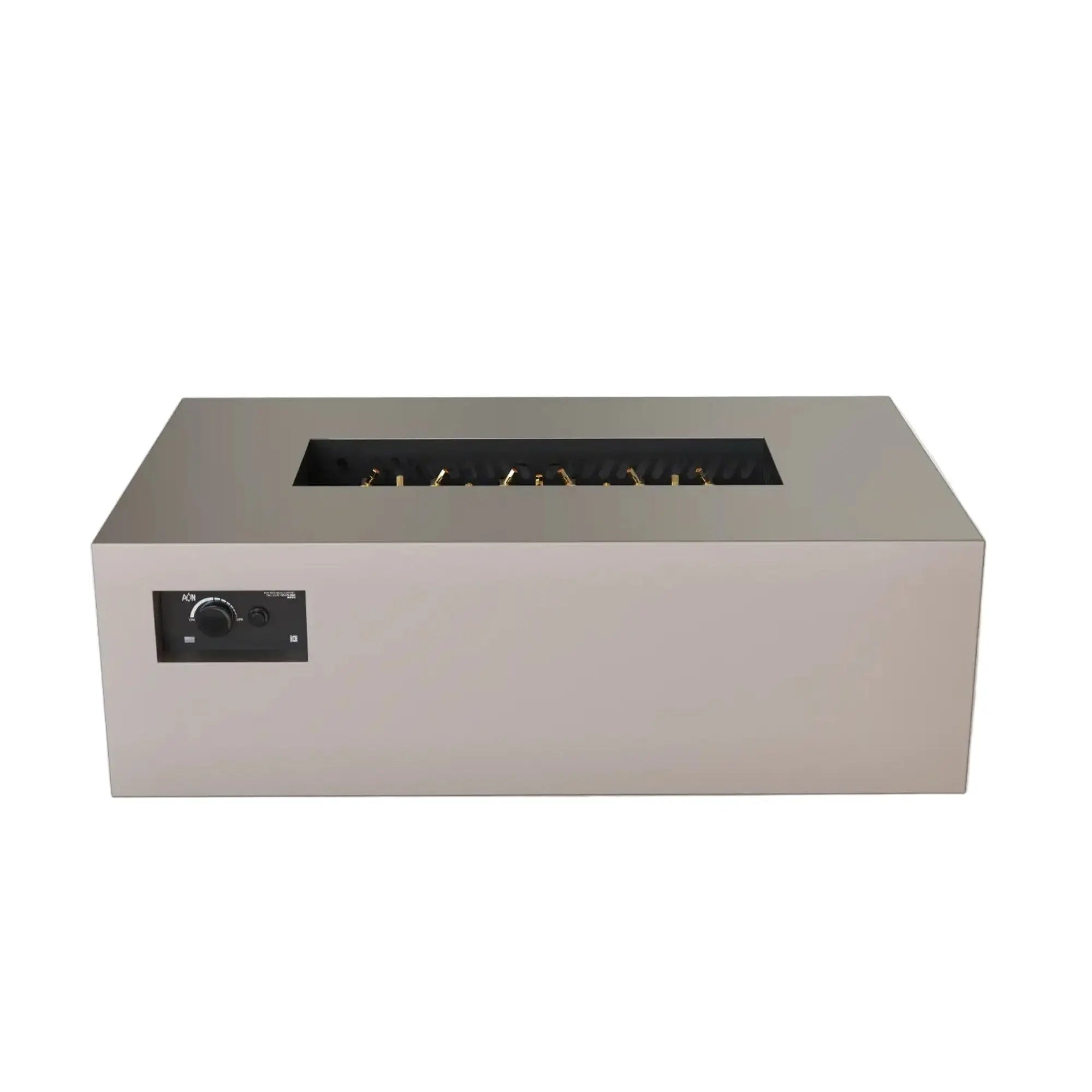 R48 AON 48″ Rectangular Steel Gas Fire Table – Warming Trends Warming Trends