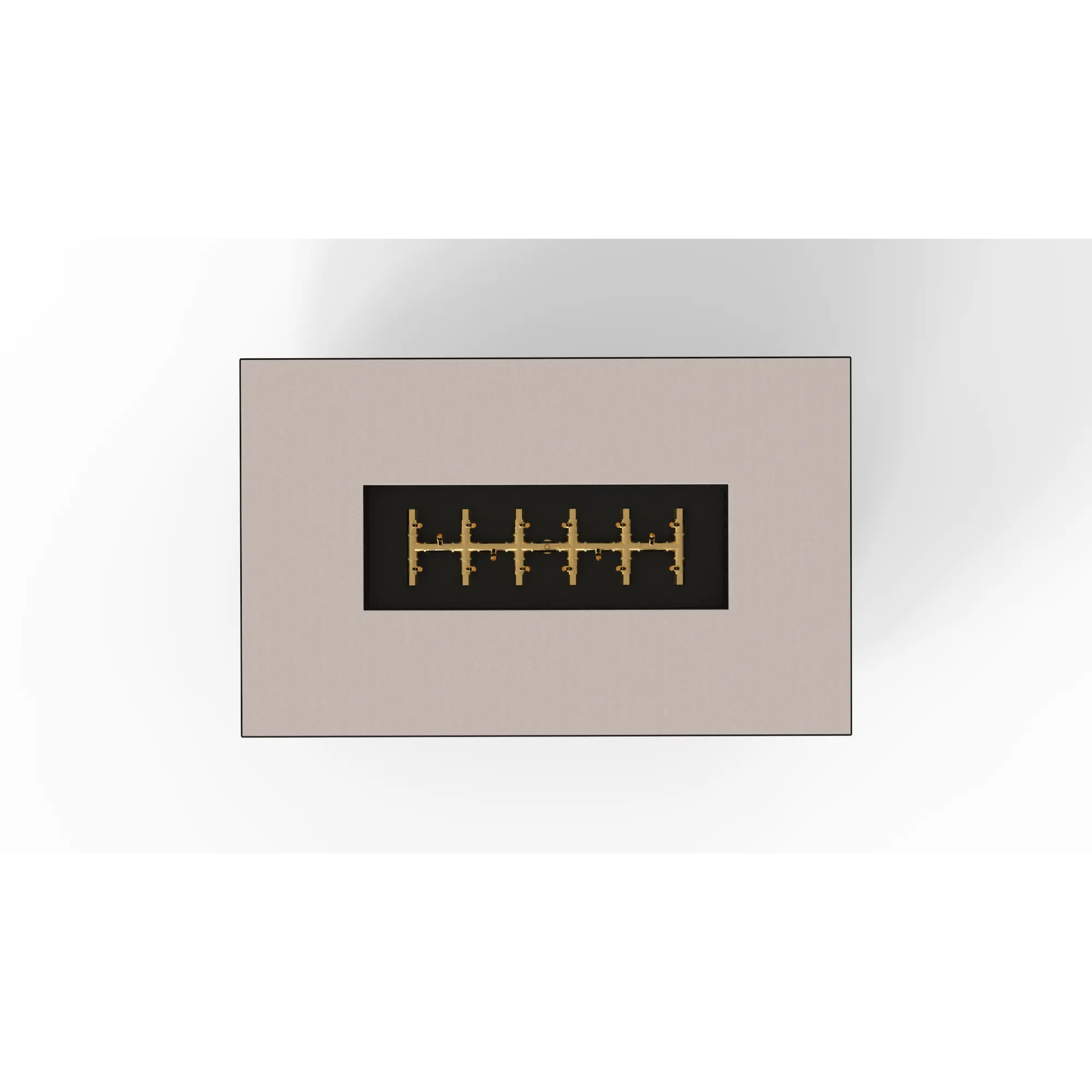 R48 AON 48″ Rectangular Steel Gas Fire Table – Warming Trends