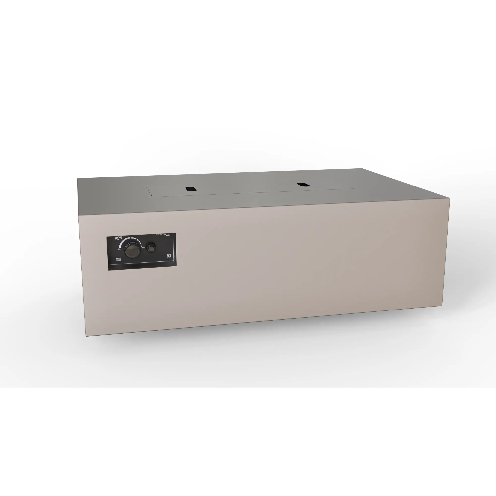 R48 AON 48″ Rectangular Steel Gas Fire Table – Warming Trends