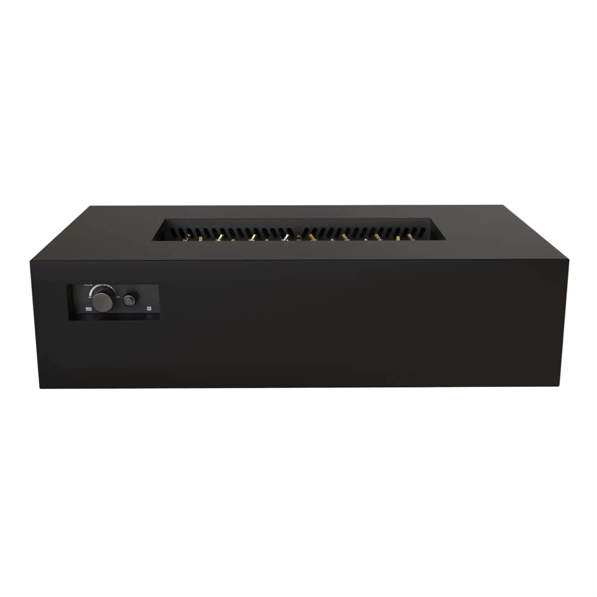 R60 AON 60″ Rectangular Steel Gas Fire Table – Warming Trends Warming Trends