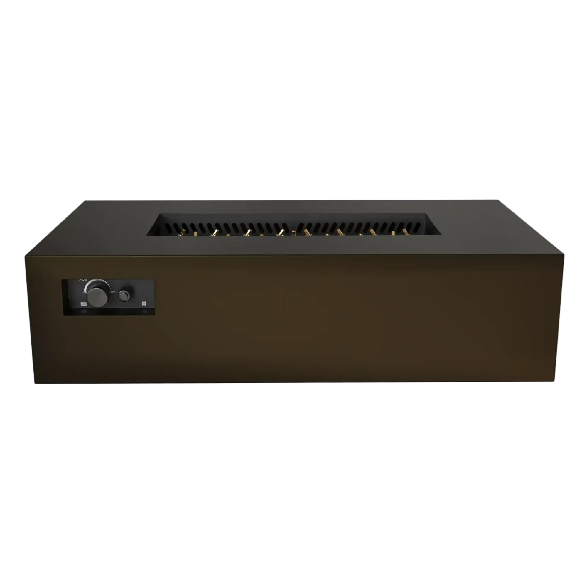 R60 AON 60″ Rectangular Steel Gas Fire Table – Warming Trends Warming Trends